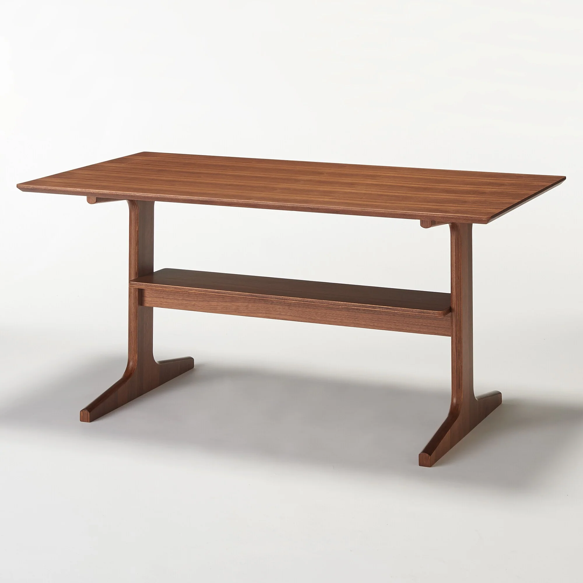 [HD] Living Dining Table 2 - Walnut - Image 2