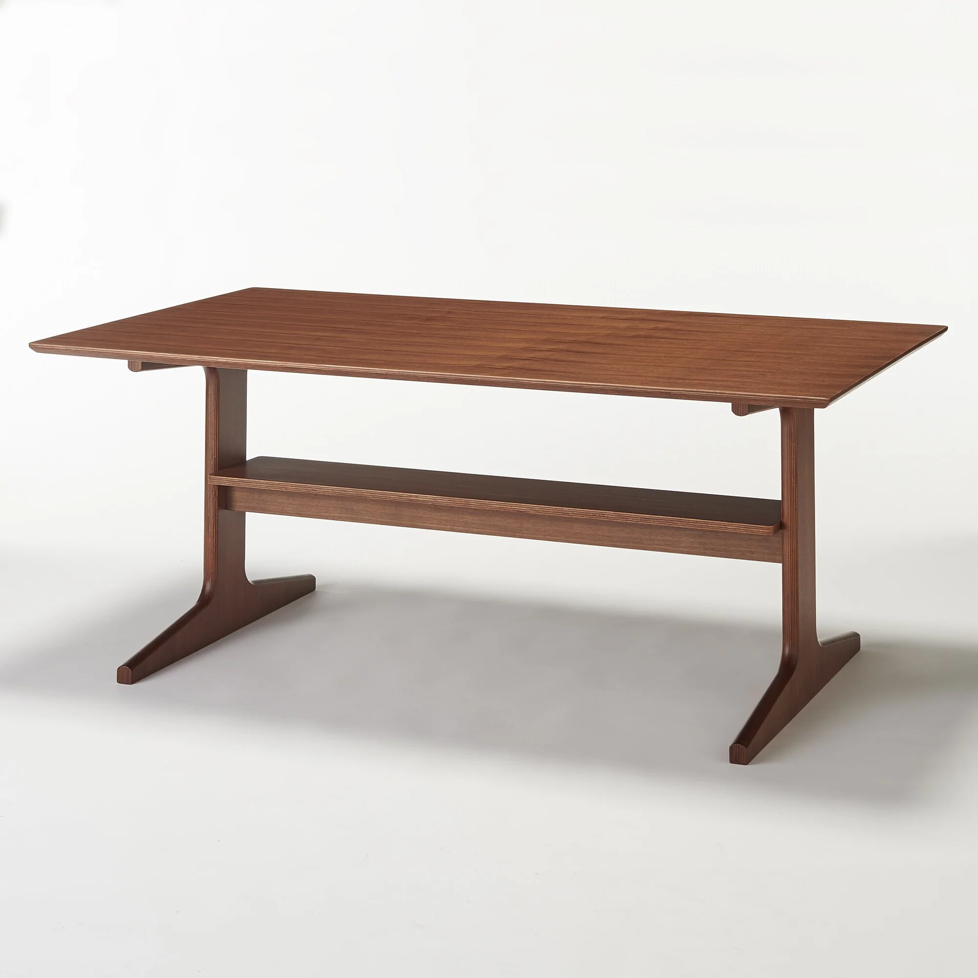 [HD] Living Dining Table 3 - Walnut - Image 2