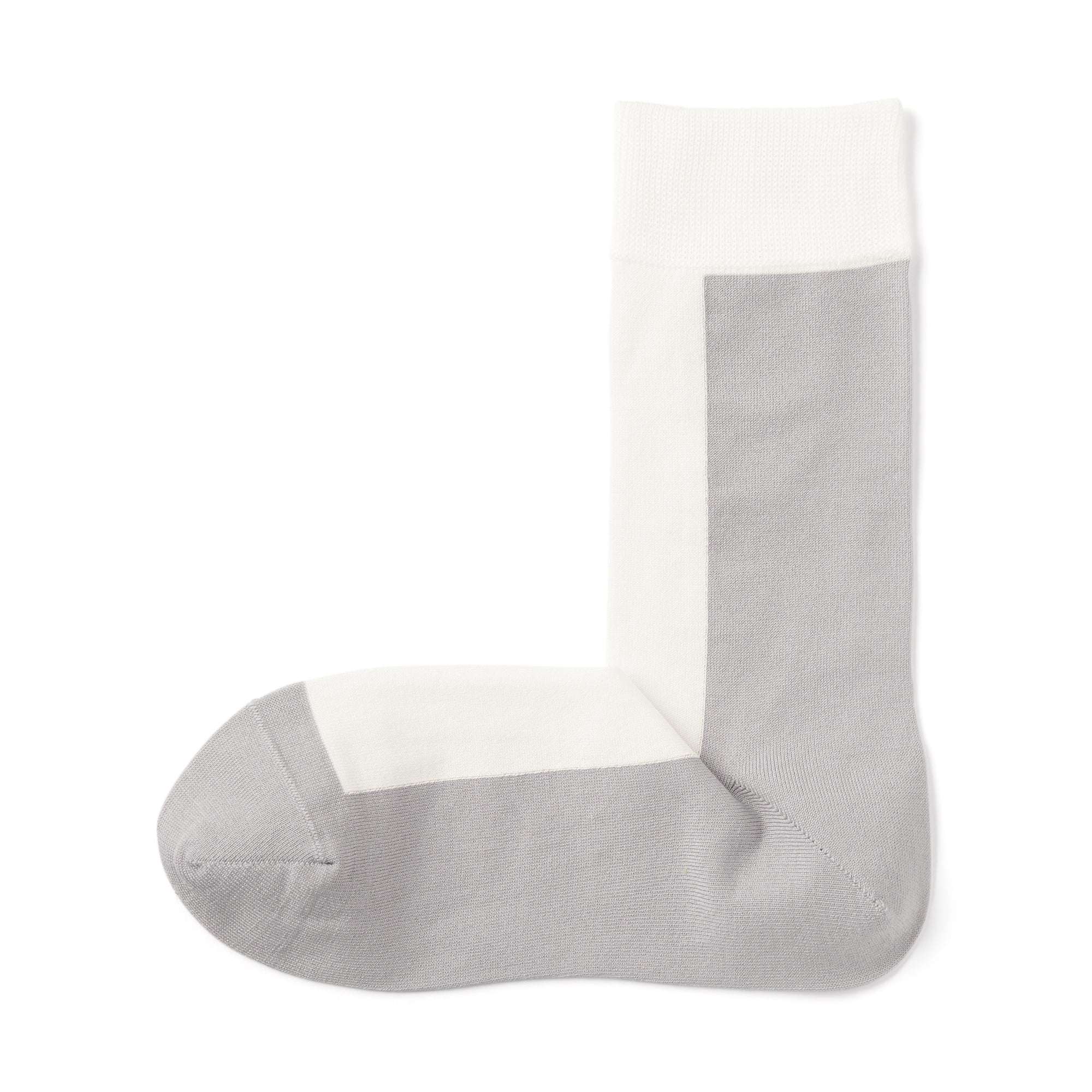 Lustrous Cotton Yarn Patterned Socks - Image 2