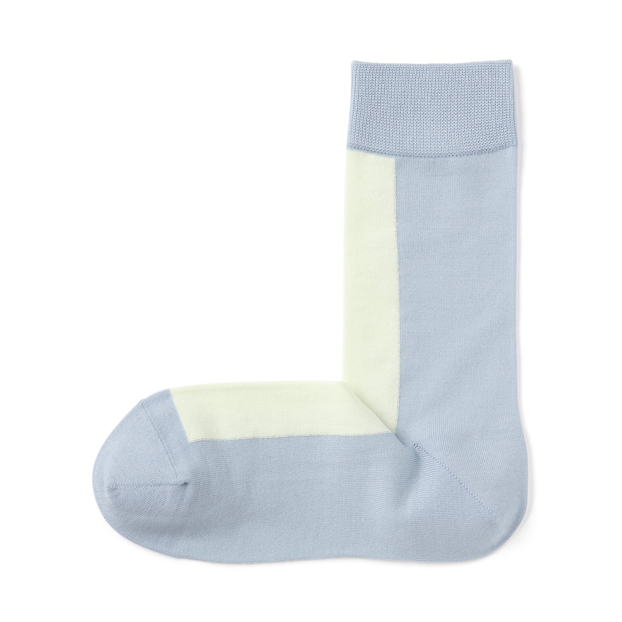 Lustrous Cotton Yarn Patterned Socks - Image 4