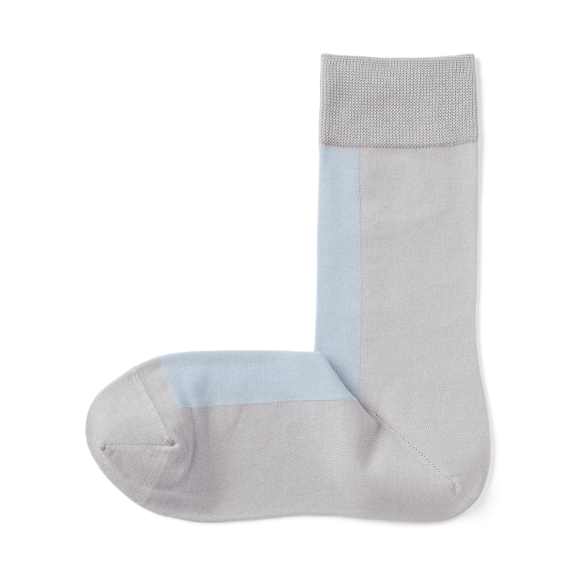 Lustrous Cotton Yarn Patterned Socks - Image 8