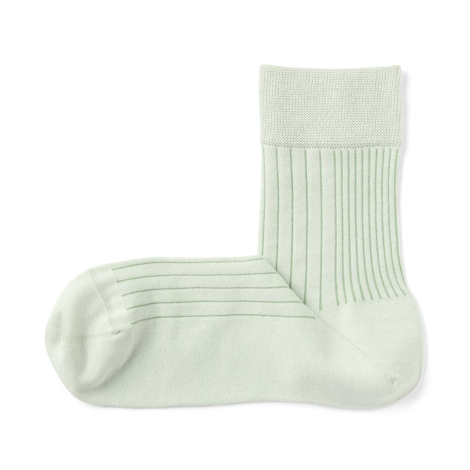 Lustrous Cotton Yarn Short Socks - Image 4