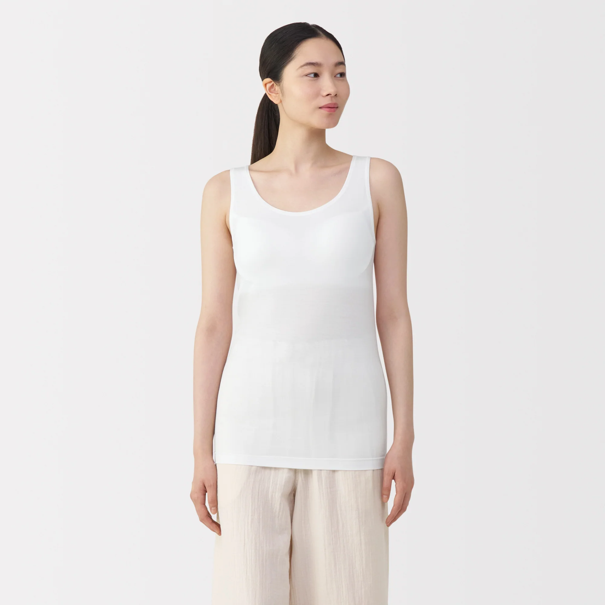 Lyocell Blend Bra Tank Top - Image 30