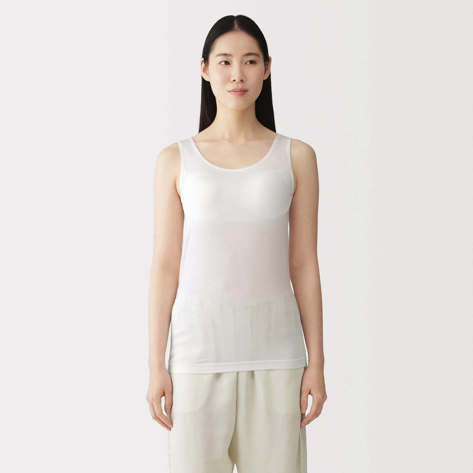 Lyocell Blend Bra Tank Top - Image 3