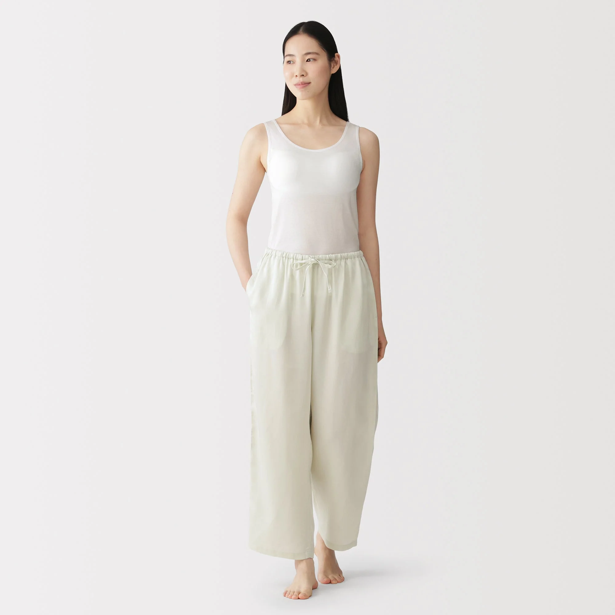 Lyocell Blend Bra Tank Top - Image 4