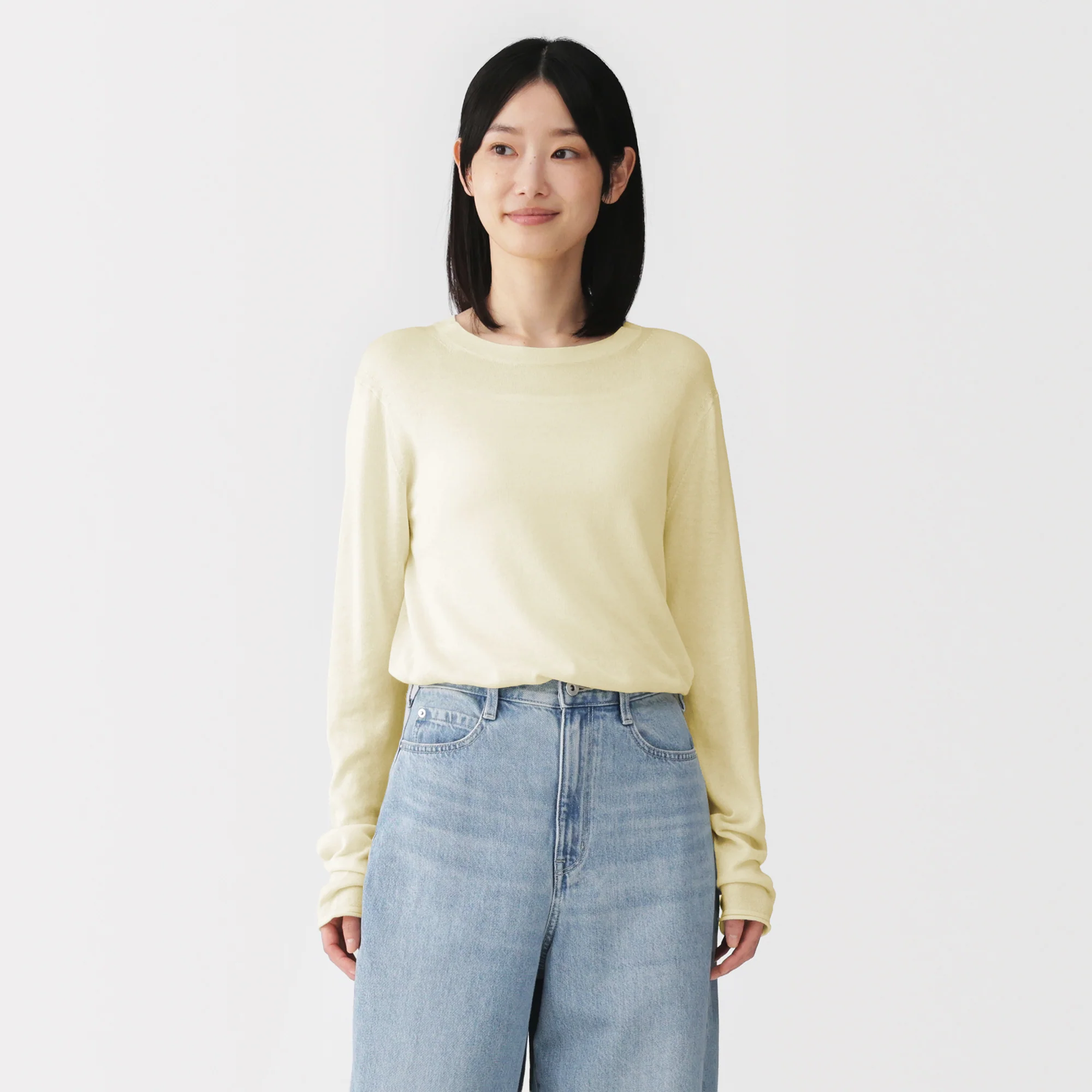 Lyocell Blend Crewneck Sweater - Image 19