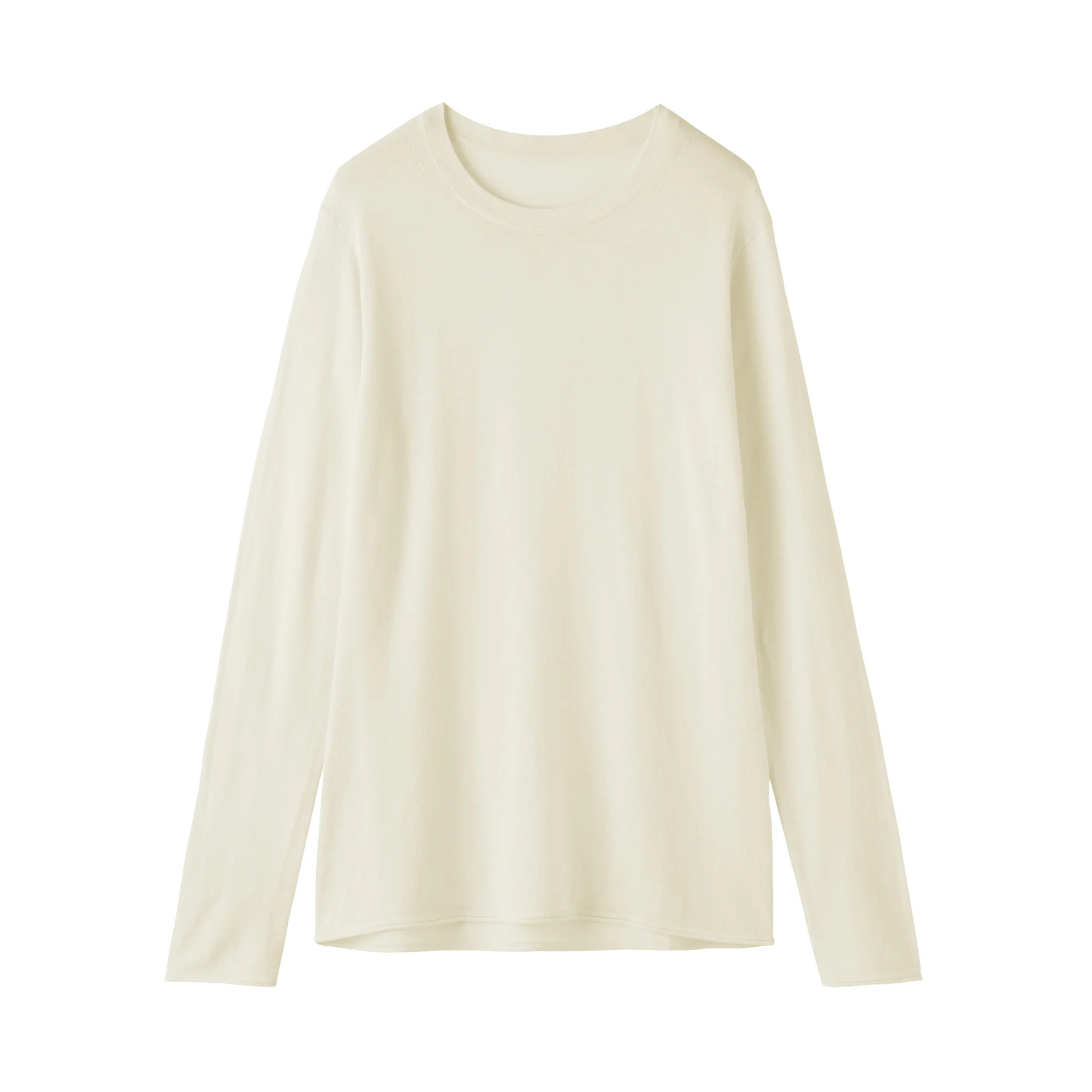 Lyocell Blend Crewneck Sweater - Image 2