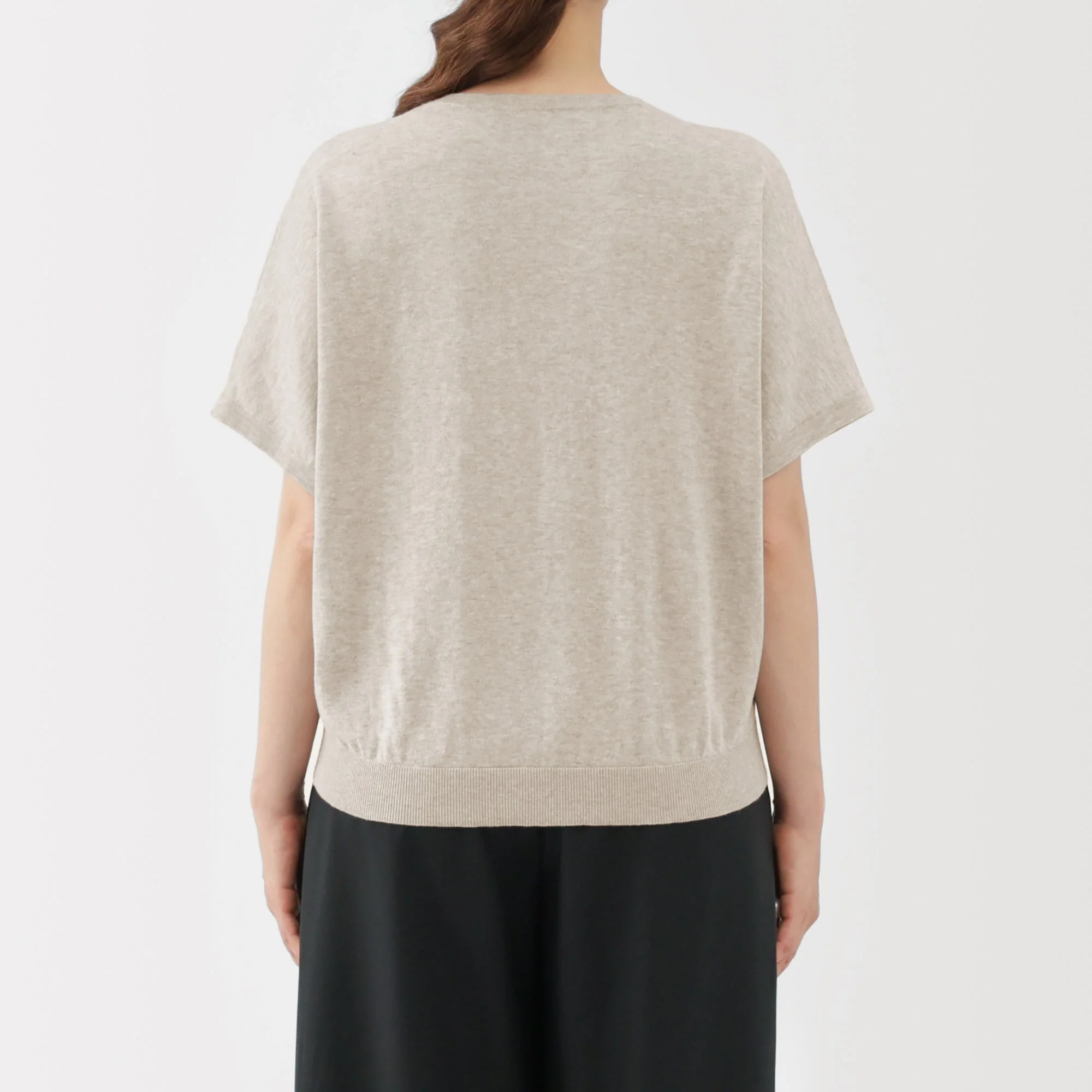 Lyocell Blend Dolman Sleeve Sweater - Image 6
