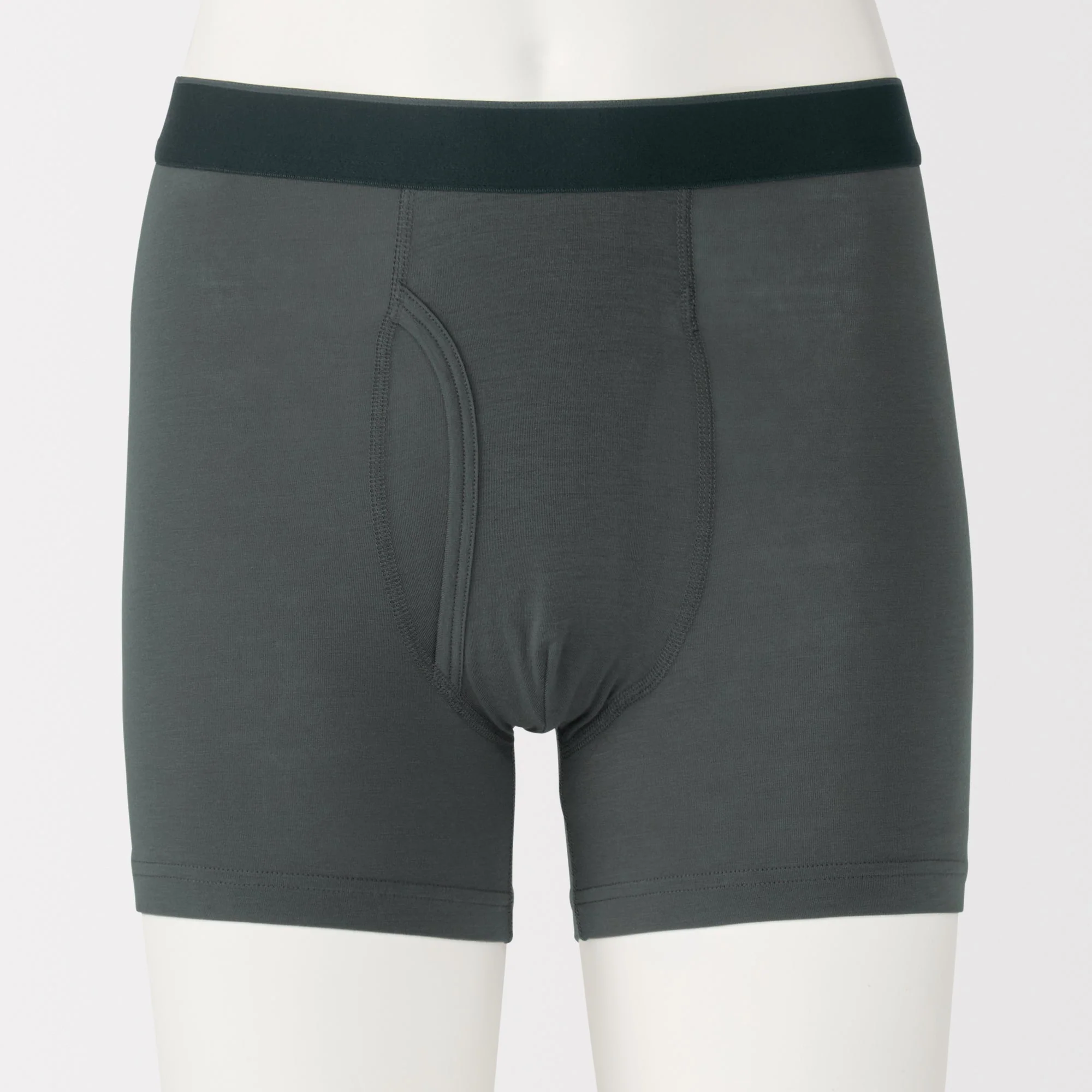 Lyocell Blend Front Open Boxer Briefs