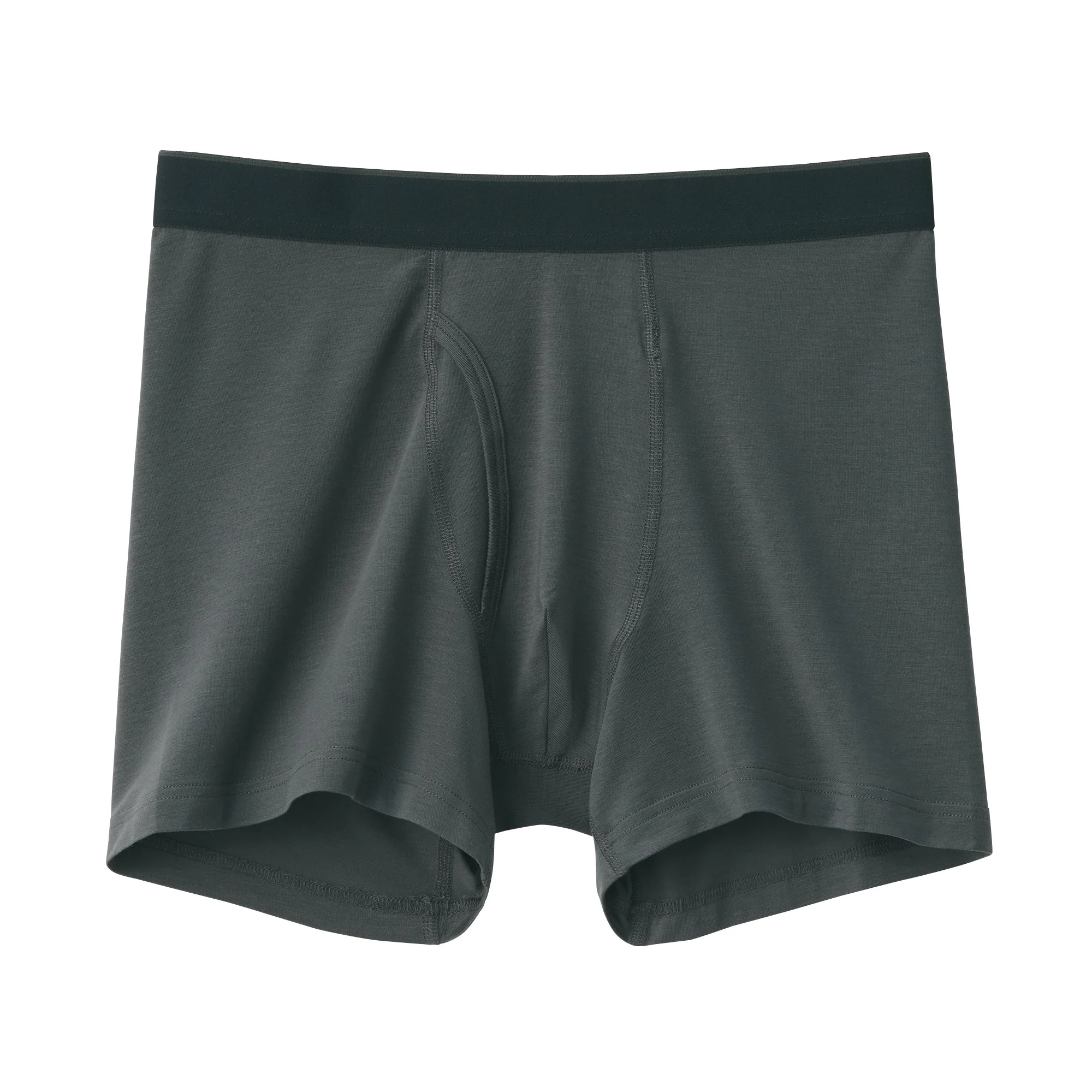 Lyocell Blend Front Open Boxer Briefs - Image 2