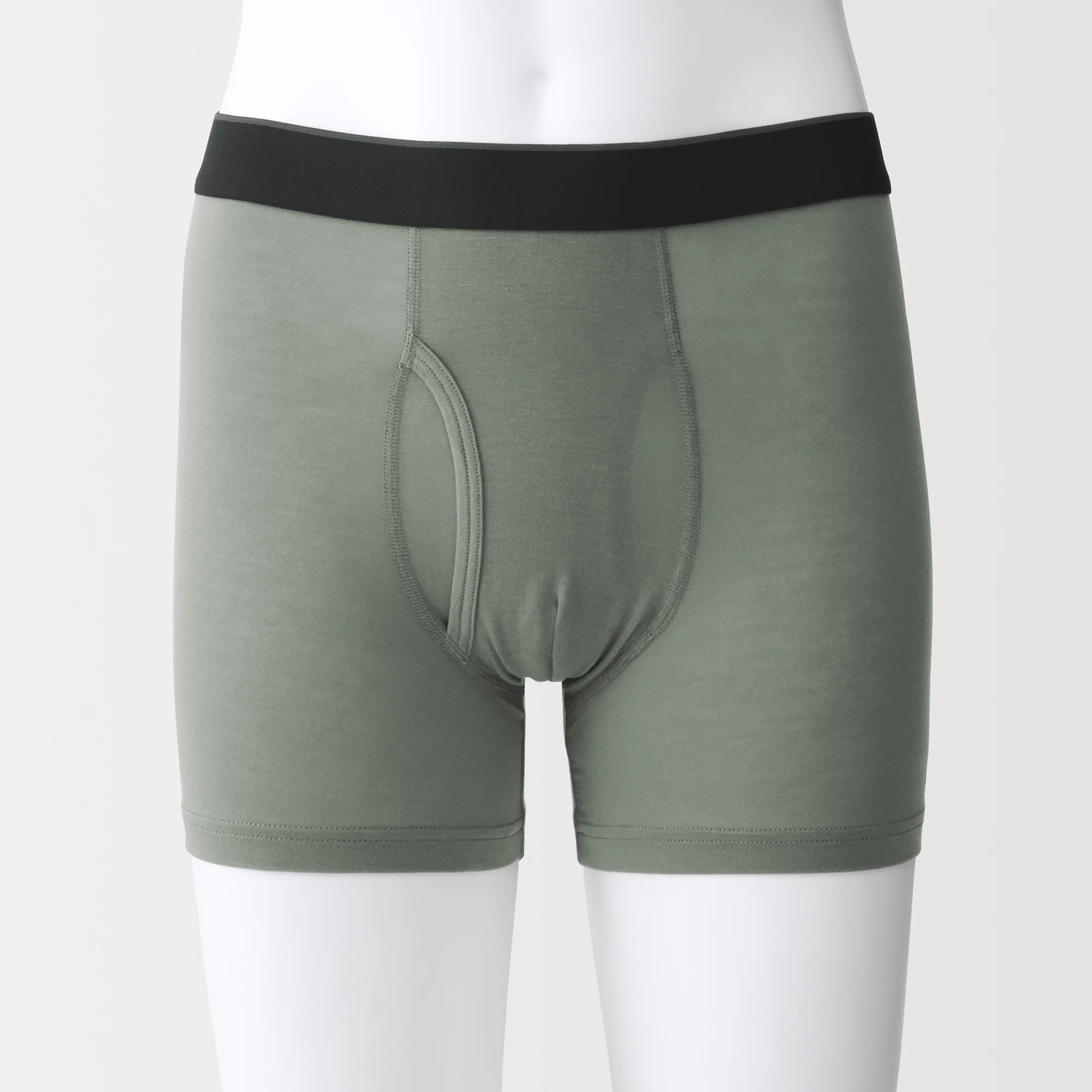 Lyocell Blend Front Open Boxer Briefs - Image 3