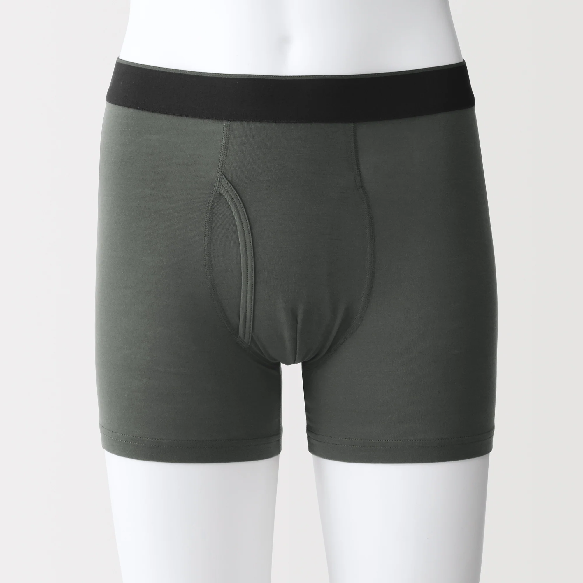 Lyocell Blend Front Open Boxer Briefs - Image 7