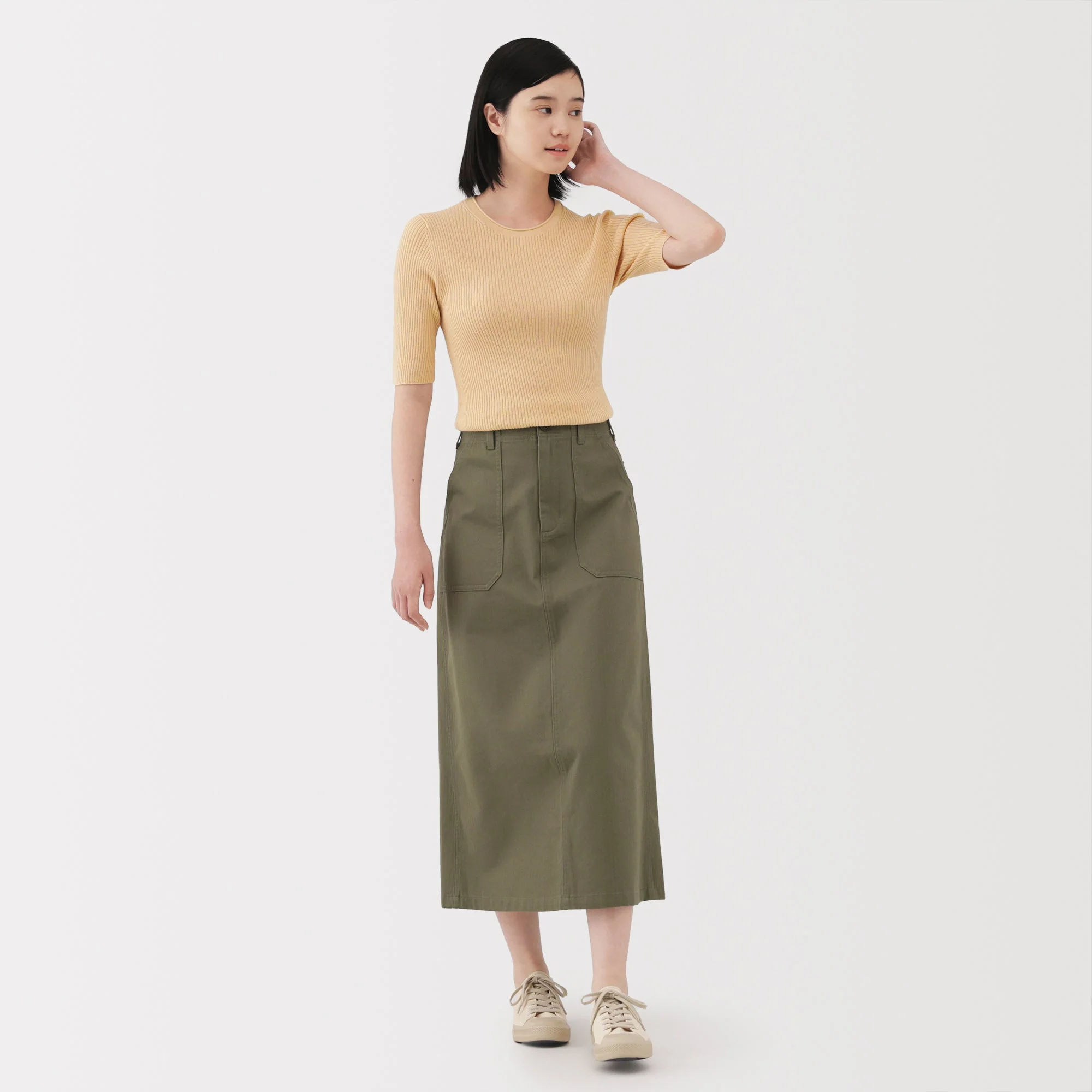 Lyocell Blend Half Sleeve Sweater - Image 18