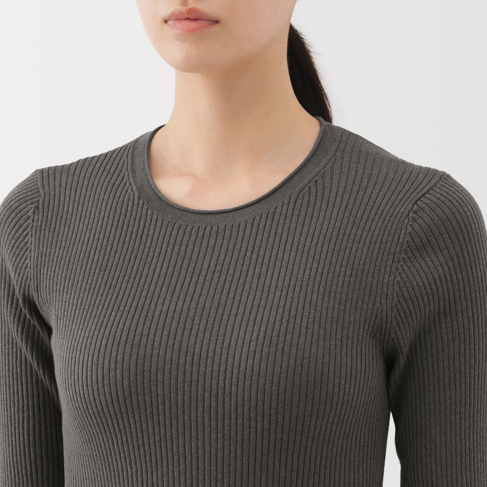 Lyocell Blend Half Sleeve Sweater - Image 21