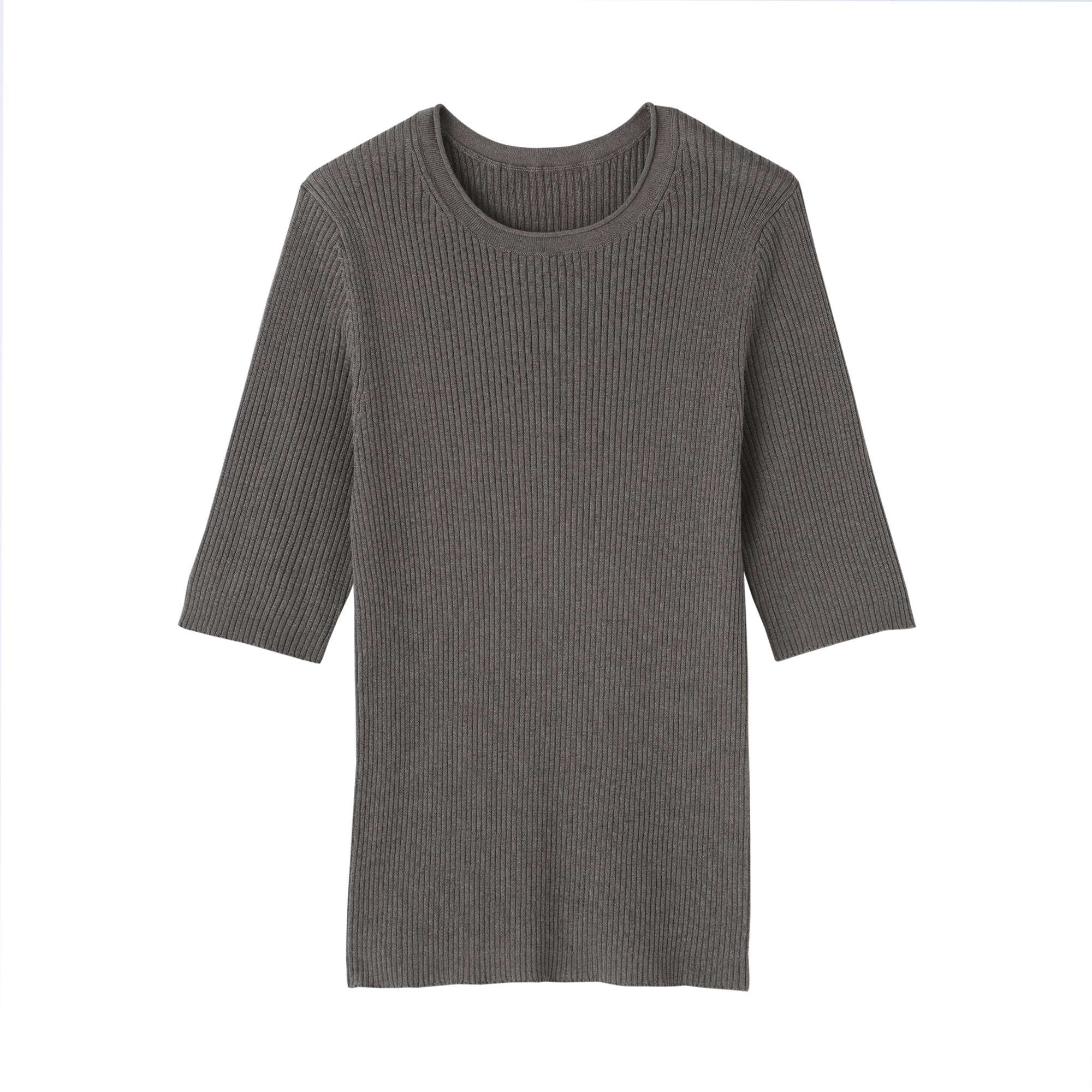 Lyocell Blend Half Sleeve Sweater - Image 23