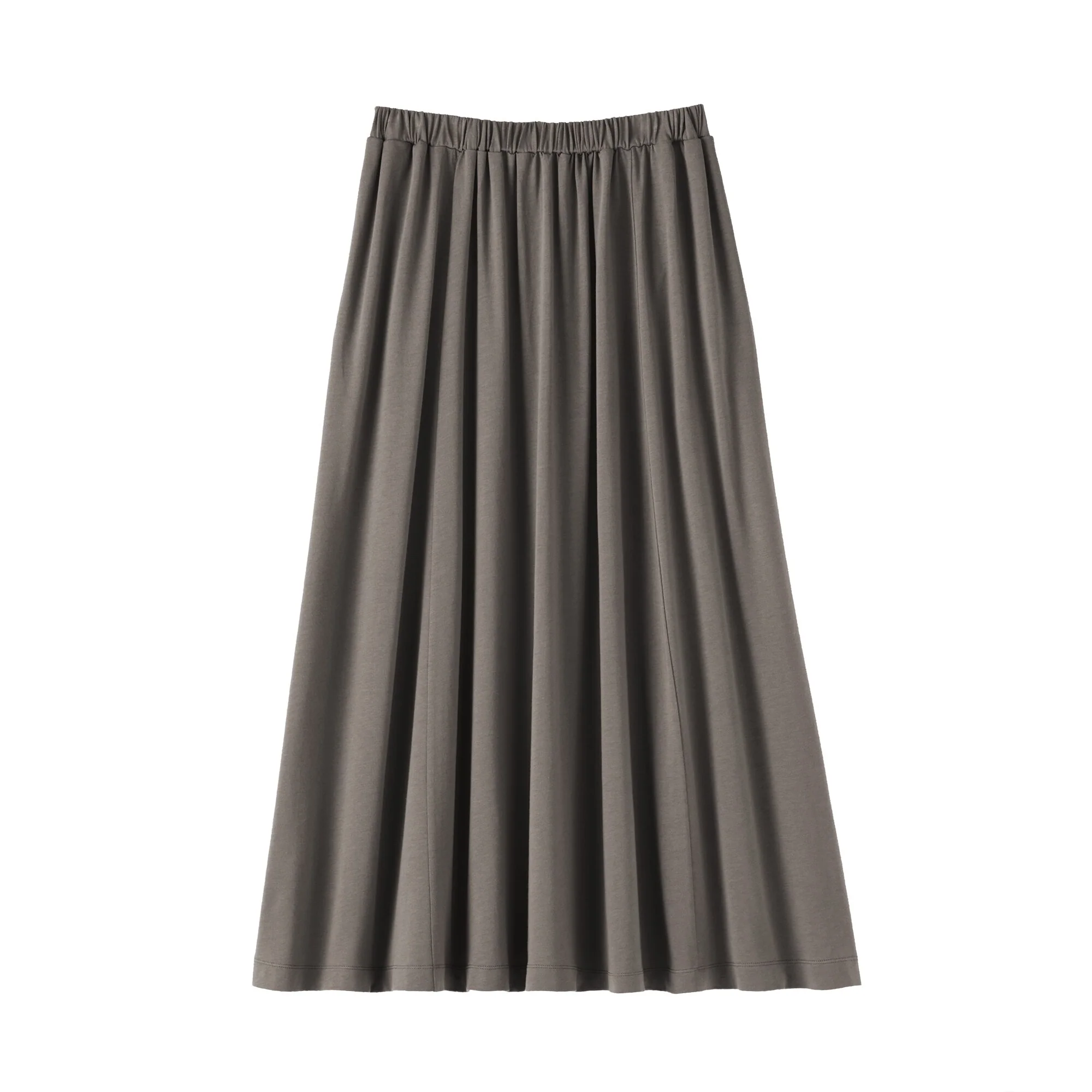 Lyocell Blend Jersey Gathered Skirt - Image 10