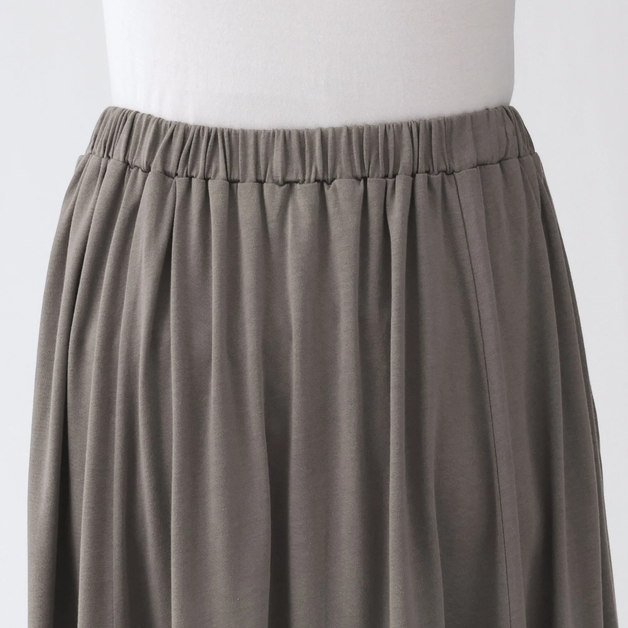 Lyocell Blend Jersey Gathered Skirt - Image 16