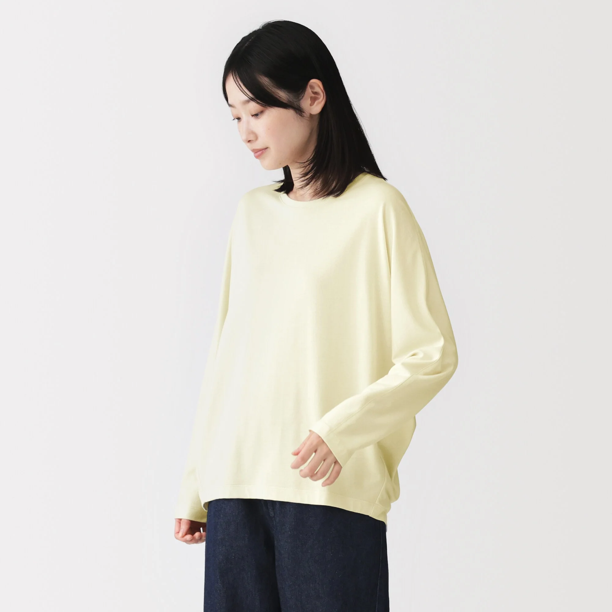 Lyocell Blend Jersey Pullover
