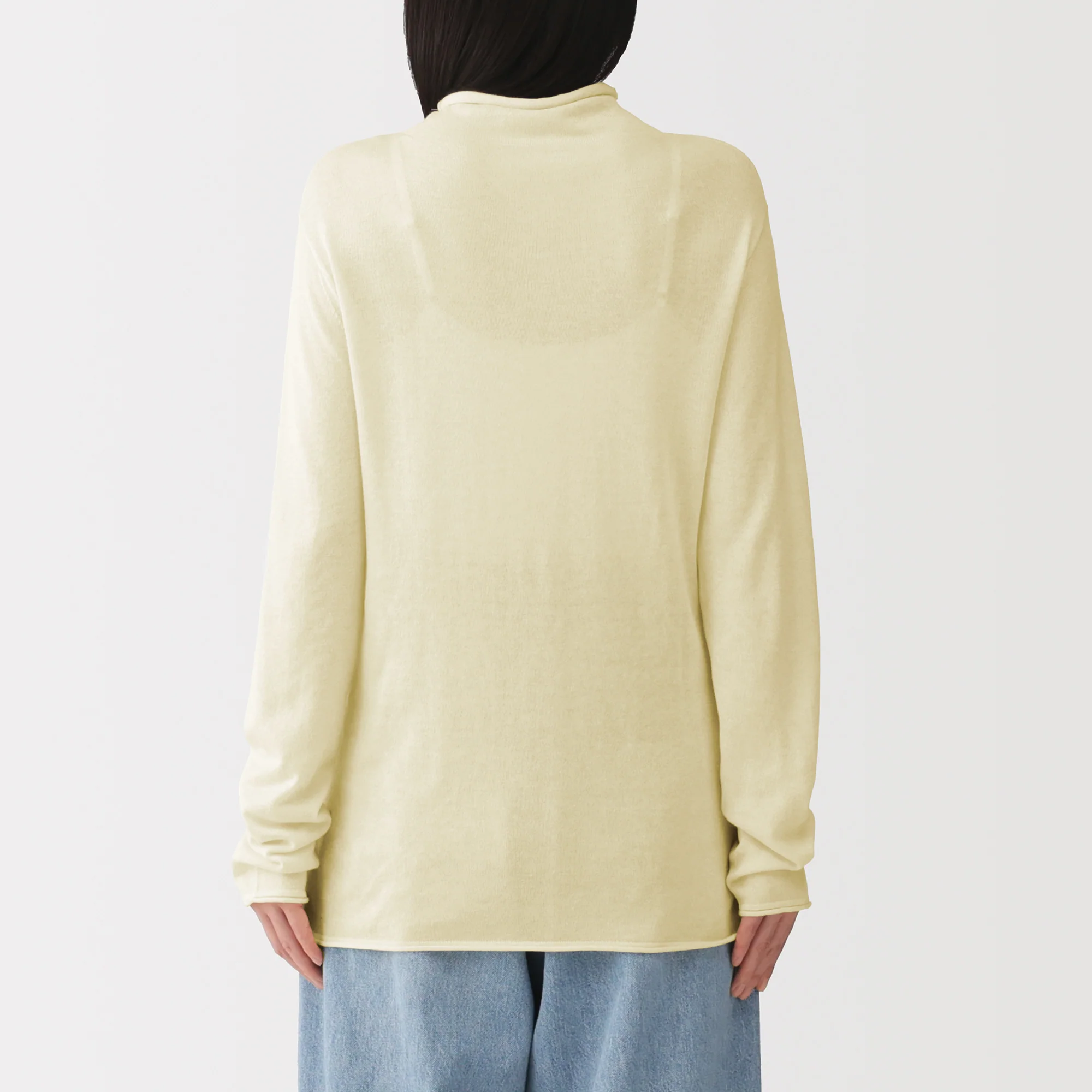 Lyocell Blend Mockneck Sweater - Image 14