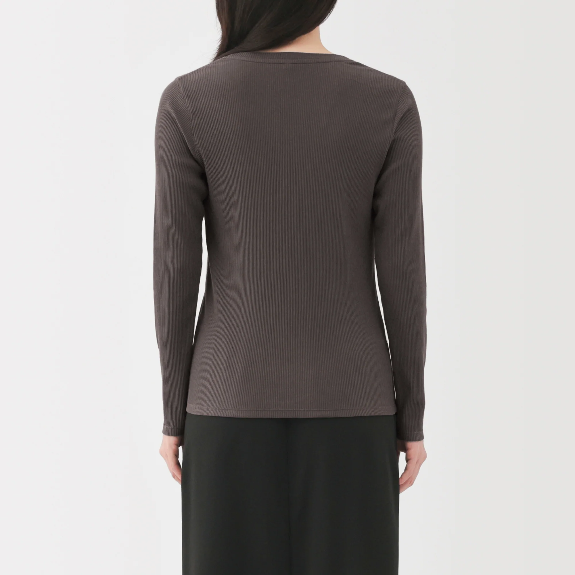 Lyocell Blend Rib T-Shirt - Image 14
