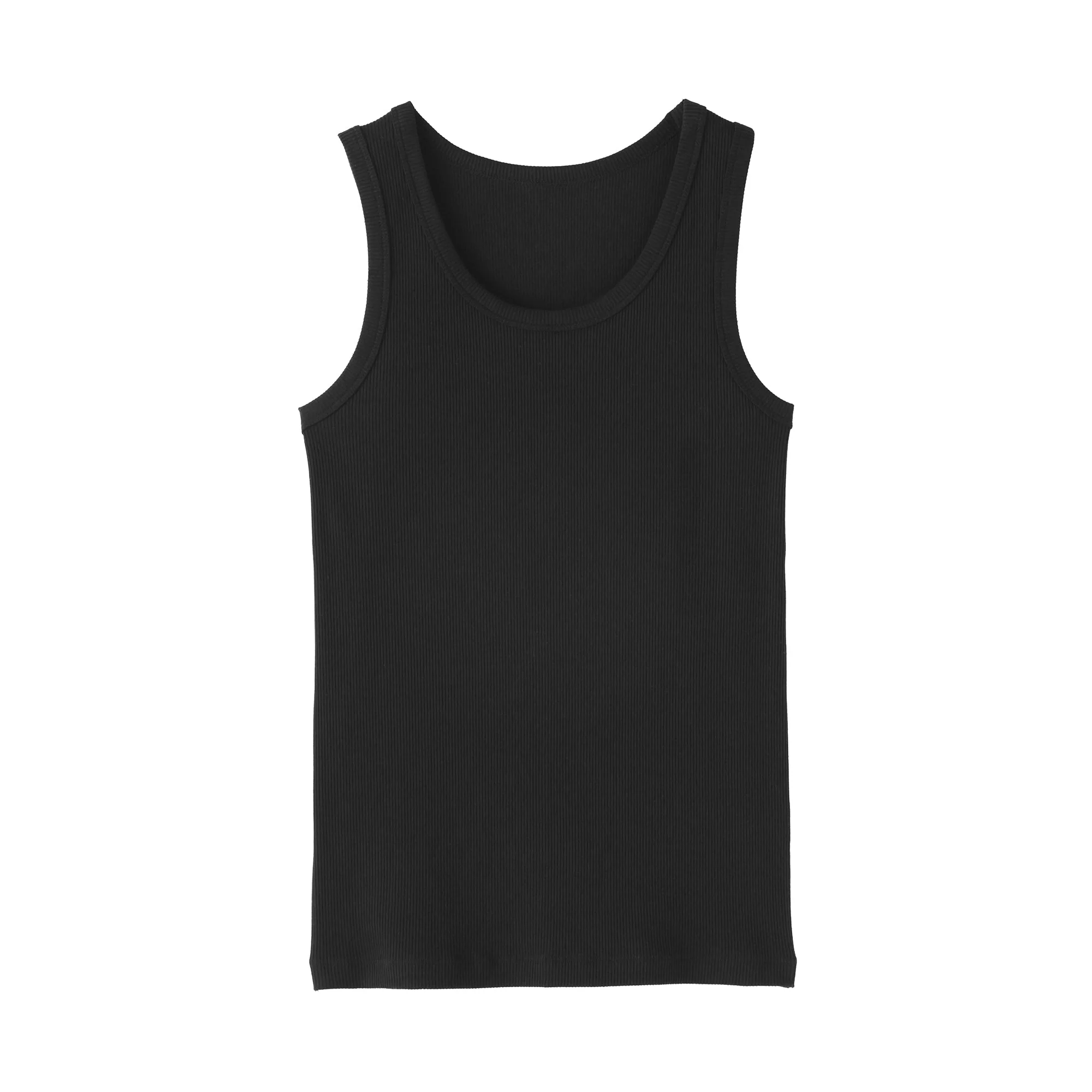 Lyocell Blend Rib Tank Top - Image 2