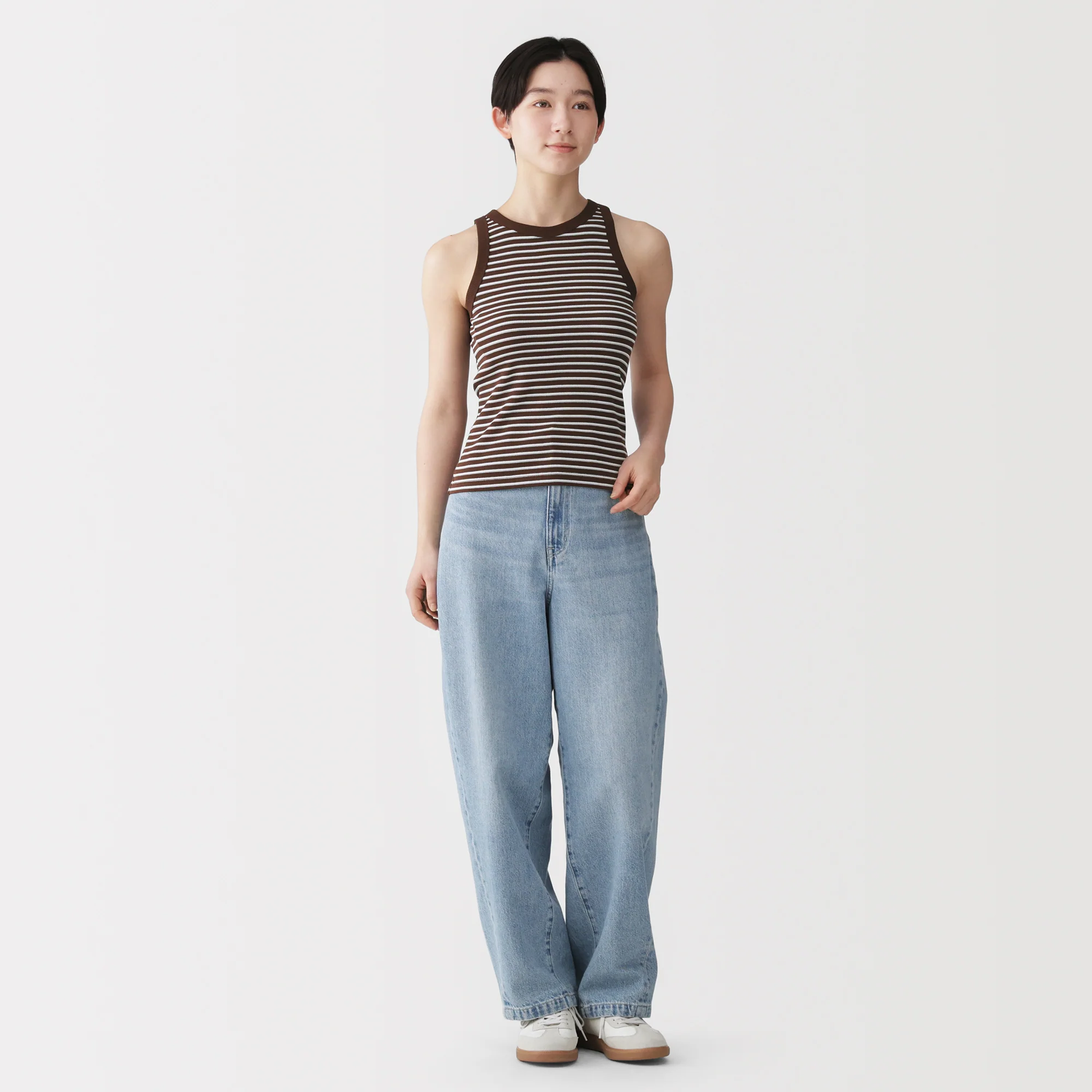 Lyocell Blend Rib Tank Top - Image 12