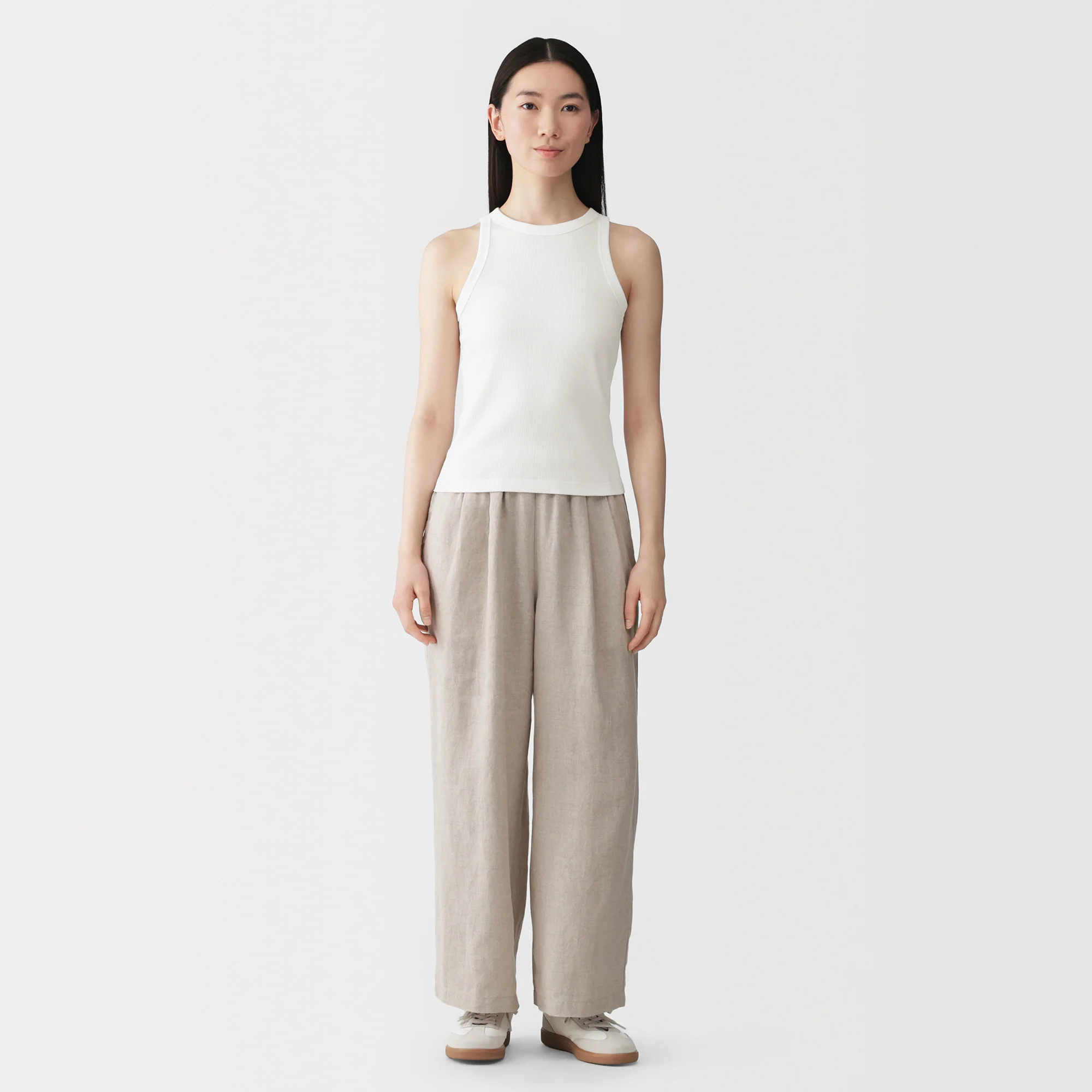 Lyocell Blend Rib Tank Top - Image 20