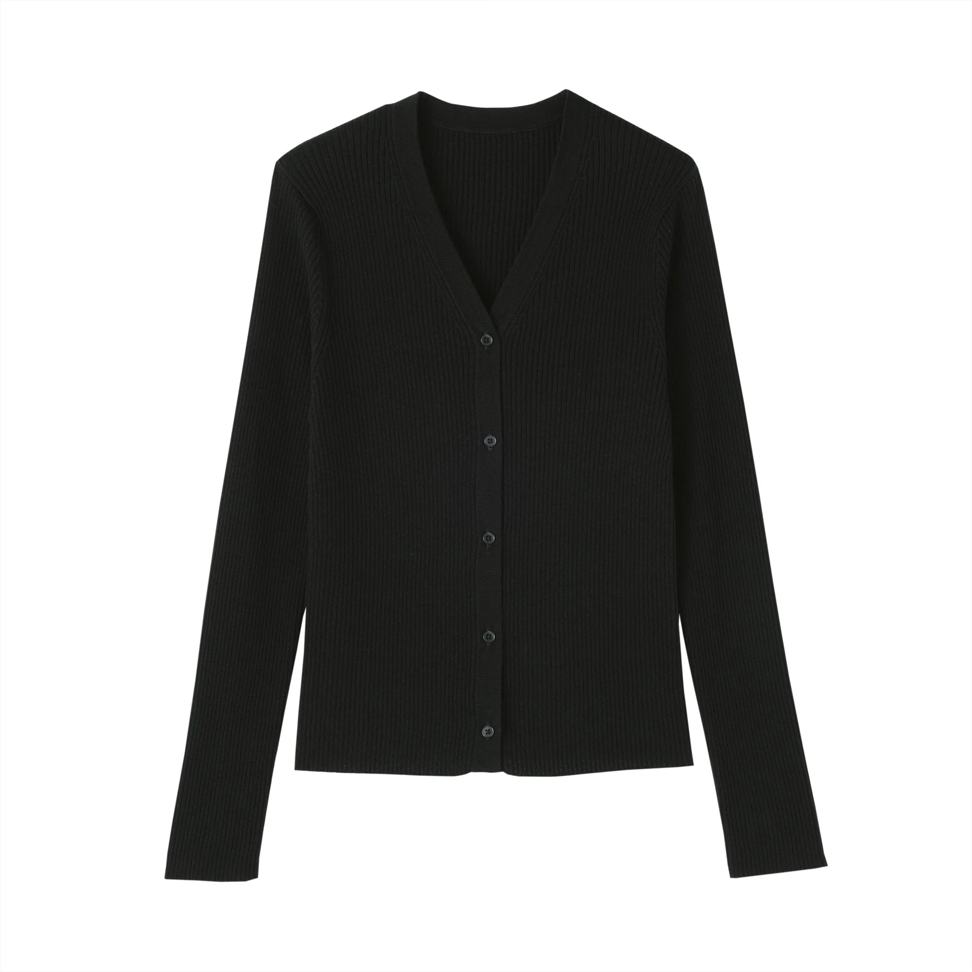 Lyocell Blend V-Neck Cardigan - Image 16