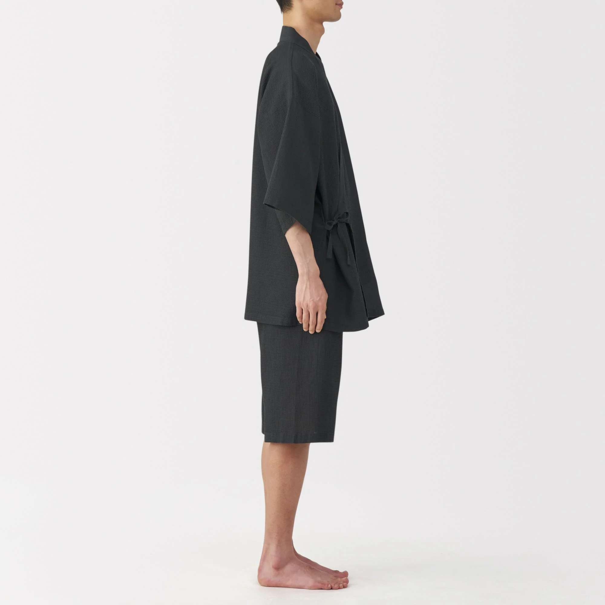 Lyocell Blend Waffle Jinbei - Image 16