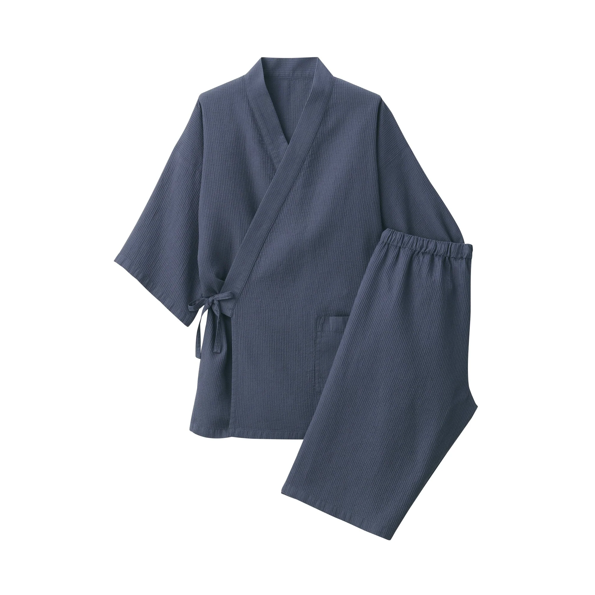 Lyocell Blend Waffle Jinbei - Image 24