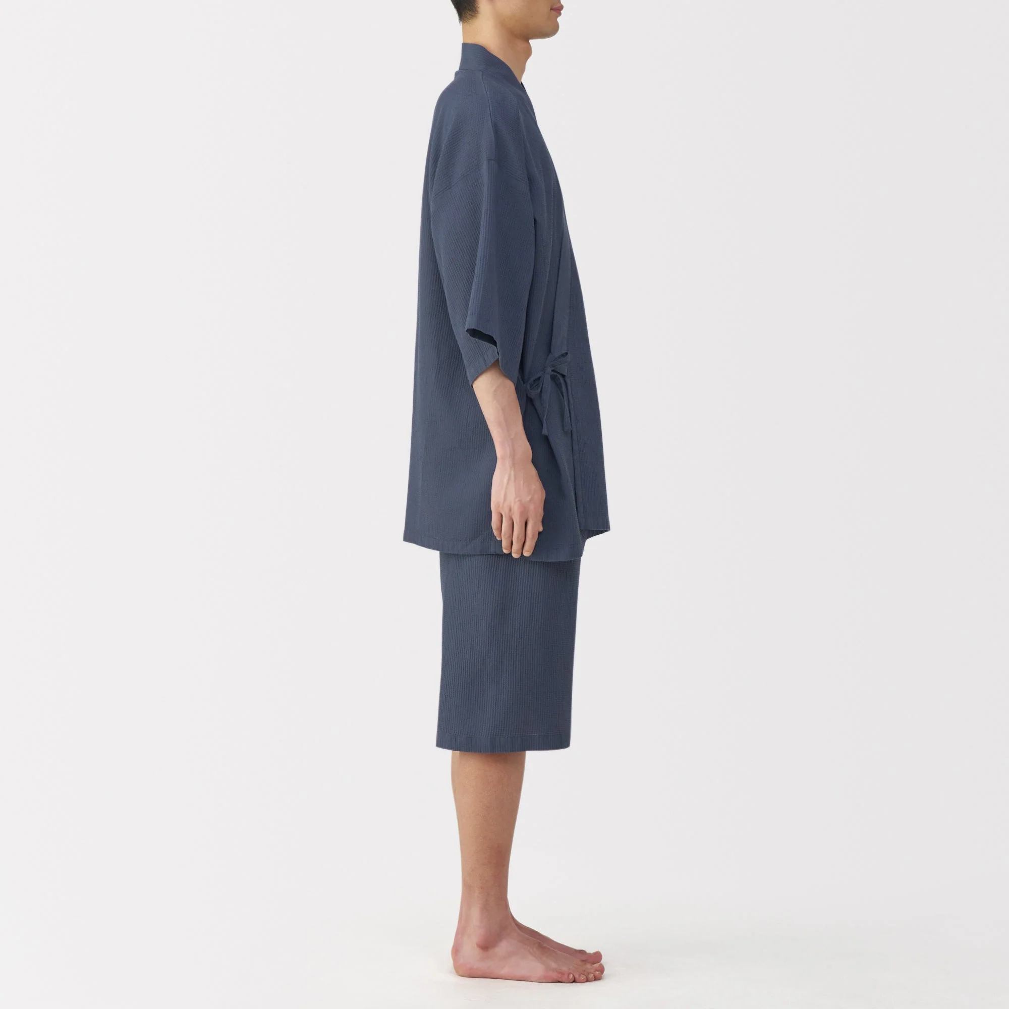 Lyocell Blend Waffle Jinbei - Image 27