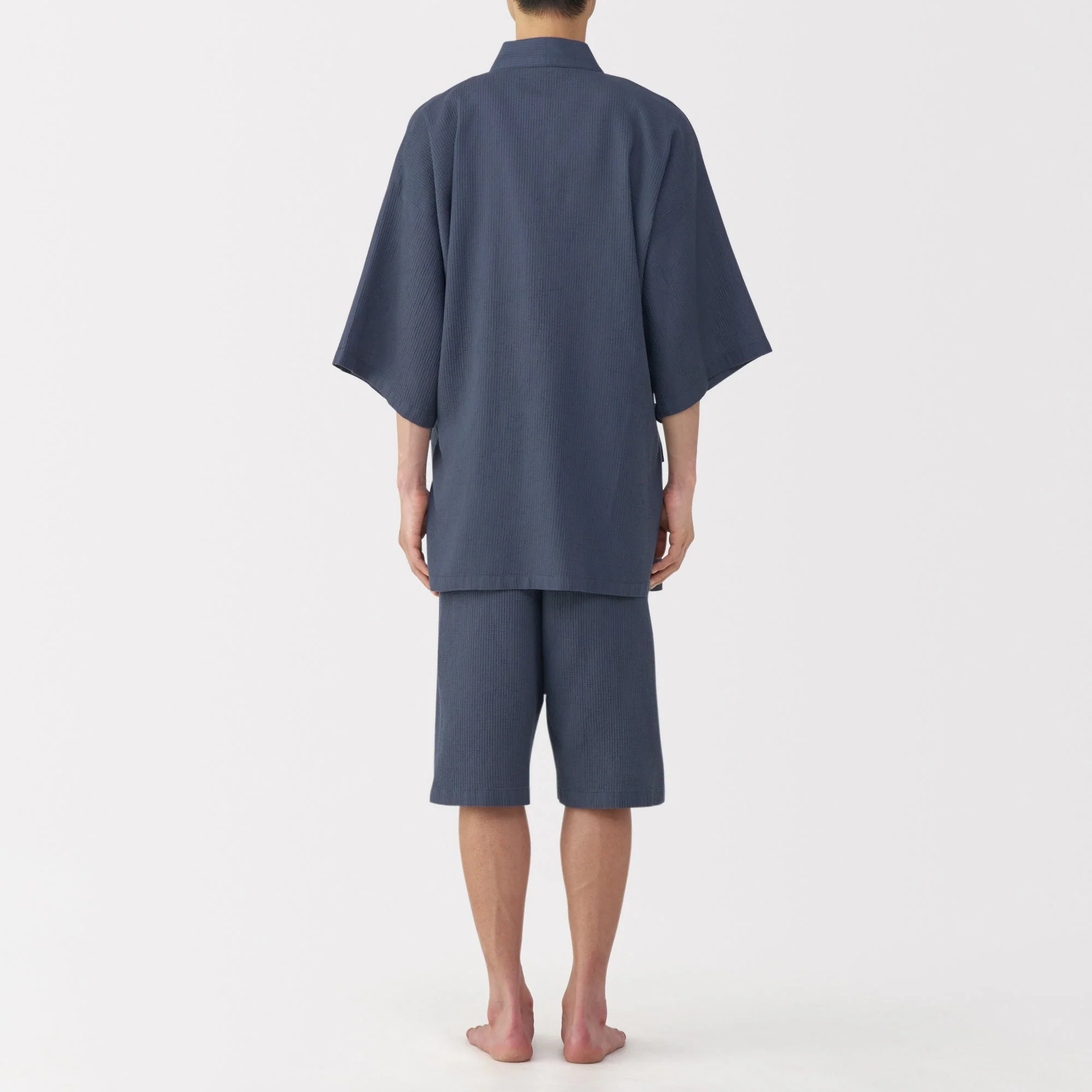 Lyocell Blend Waffle Jinbei - Image 28