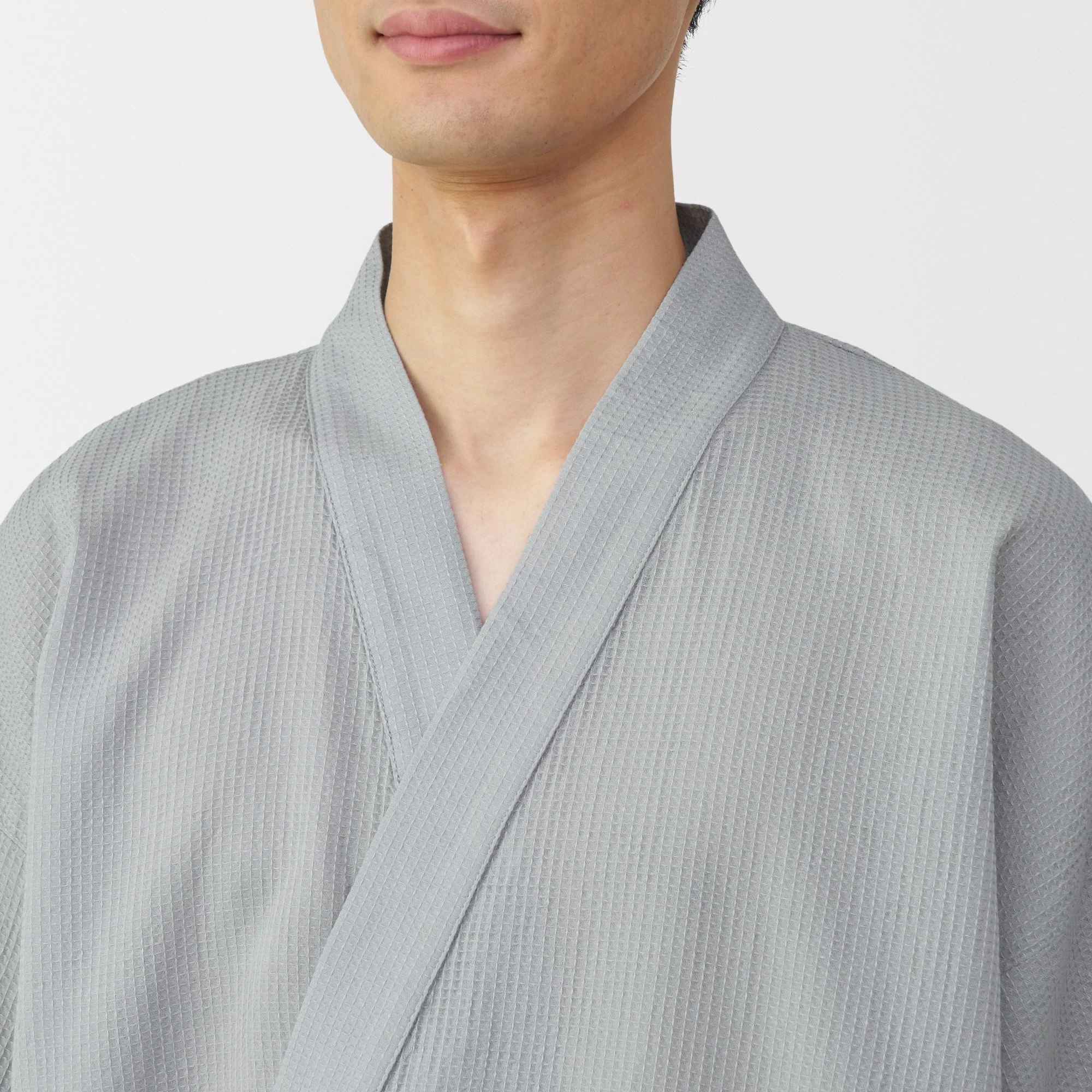 Lyocell Blend Waffle Jinbei - Image 7
