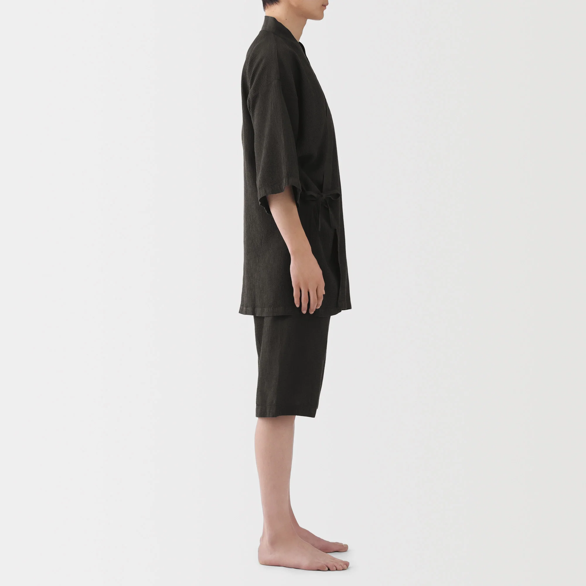 Lyocell Blend Waffle Jinbei - Image 15