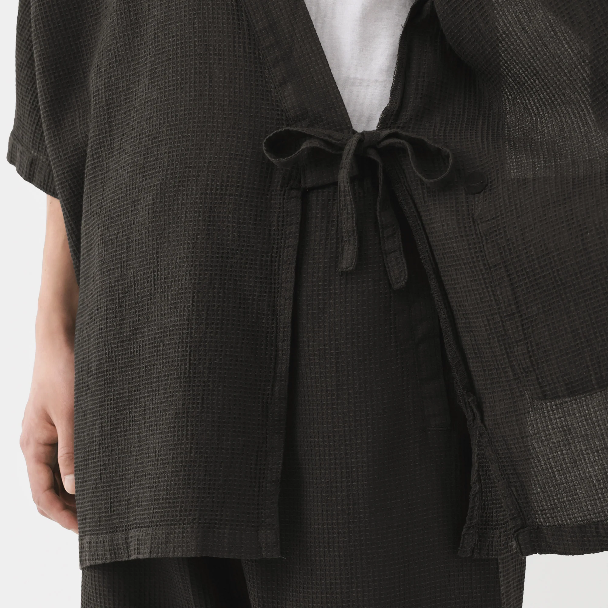 Lyocell Blend Waffle Jinbei - Image 20
