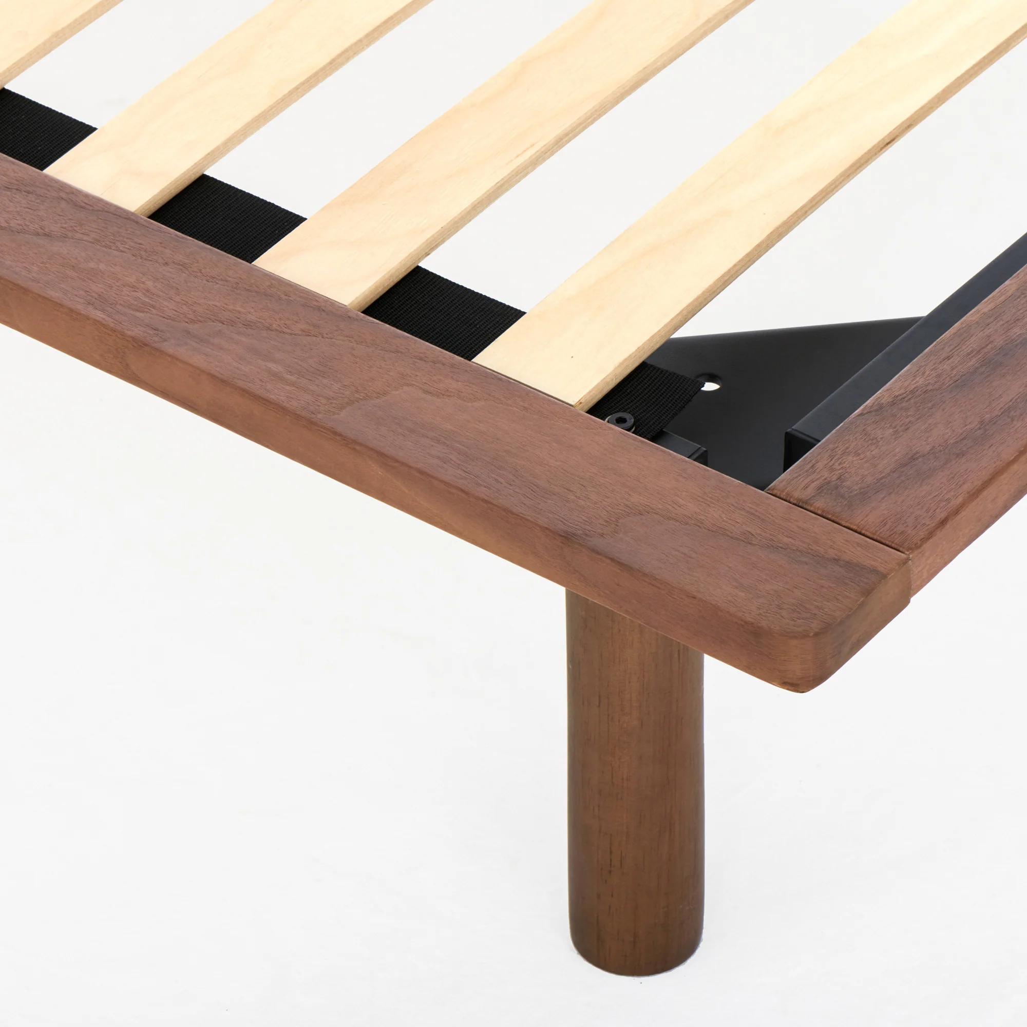 M8 Wooden Legs for Bed & Sofa - 10.2 Inch - Brown - Image 3