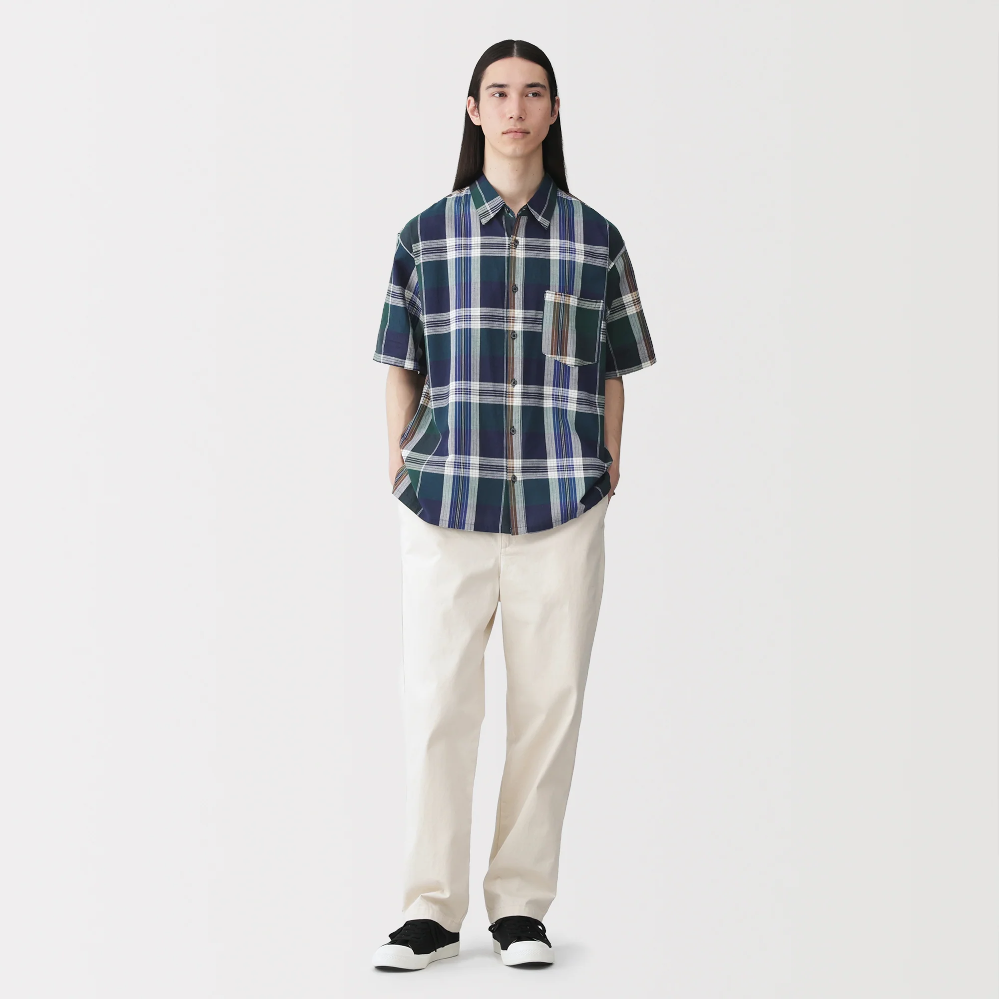 Madras Cotton Check Shirt - Image 20