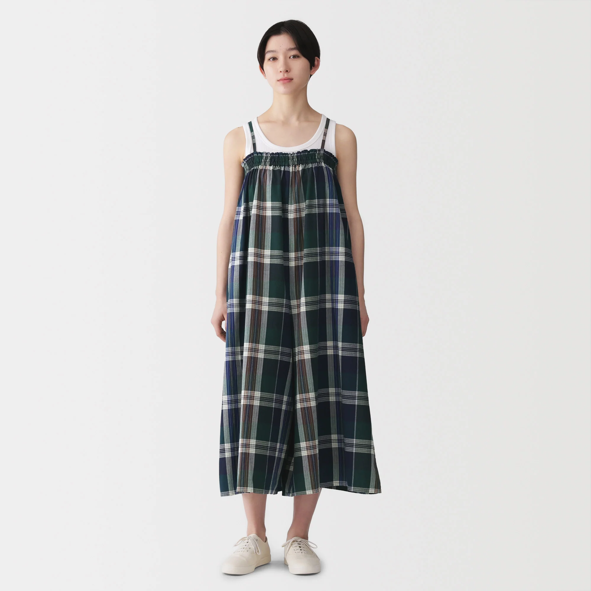 Madras Cotton Cami Jumpsuit - Image 11