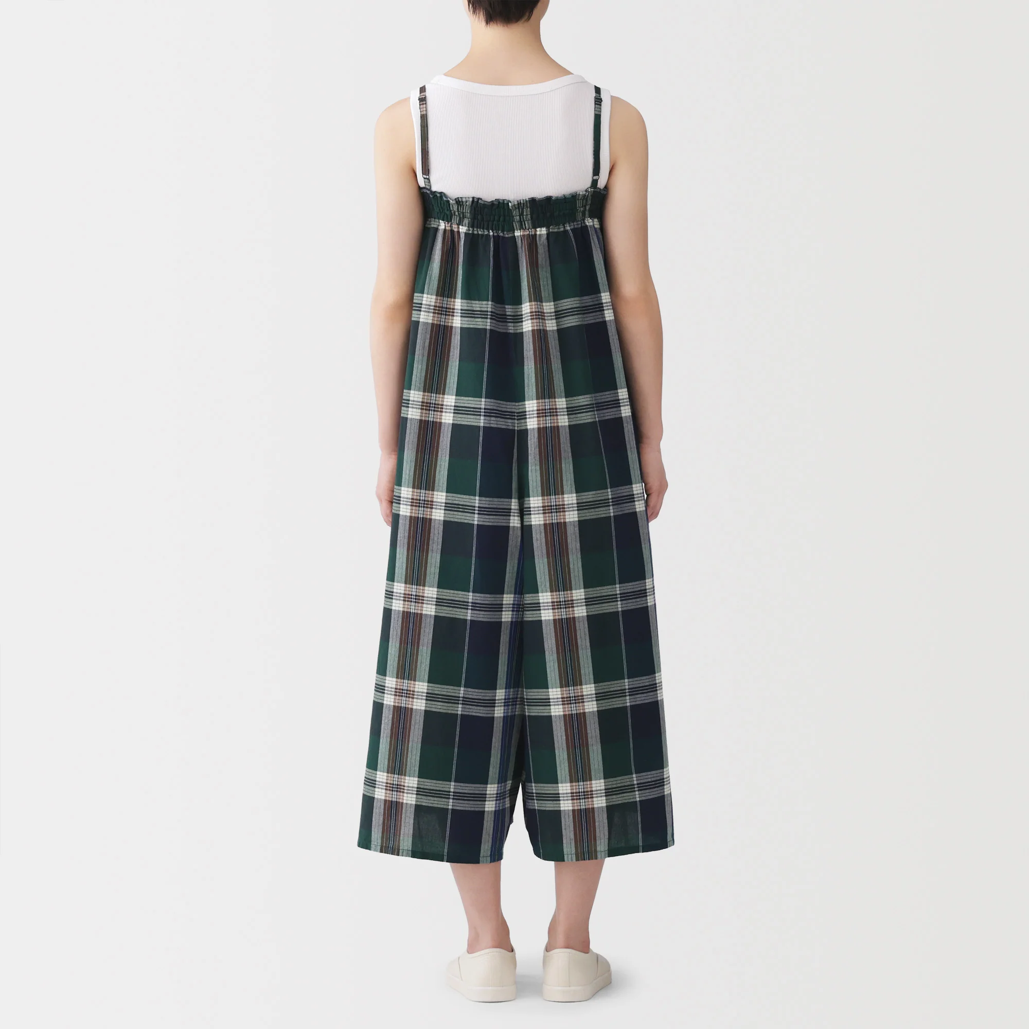 Madras Cotton Cami Jumpsuit - Image 13