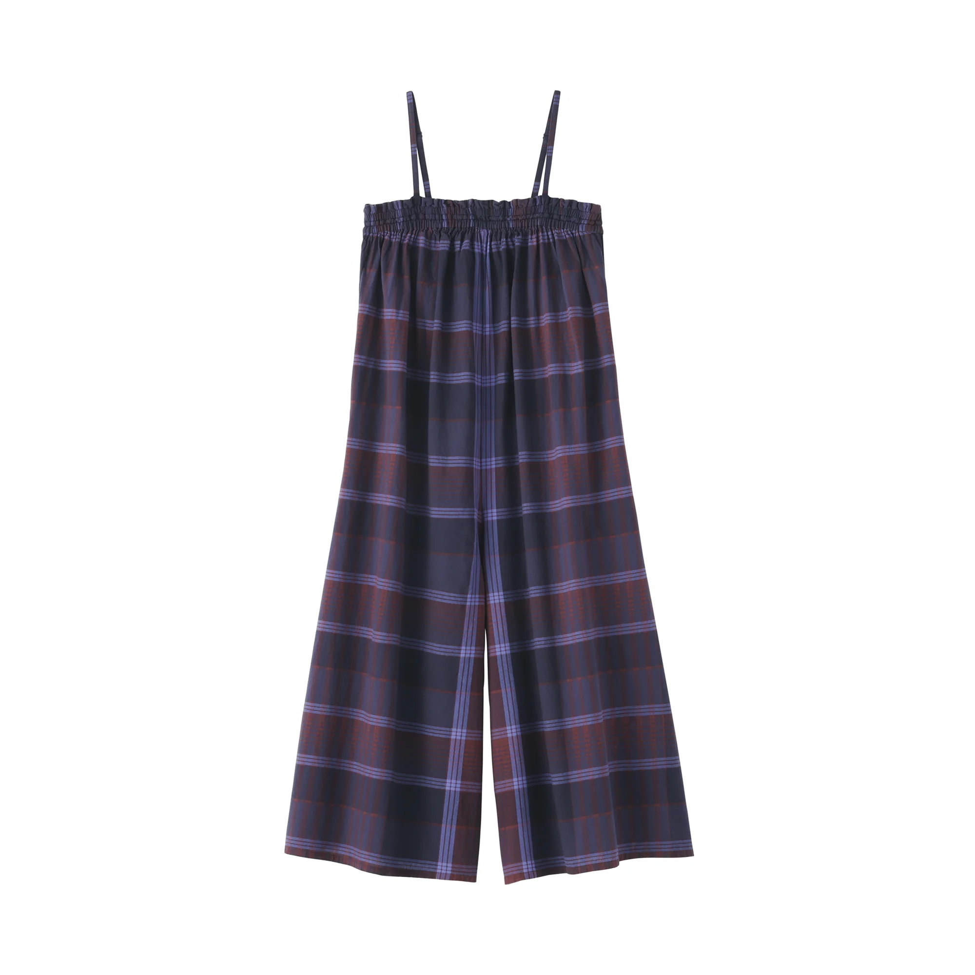 Madras Cotton Cami Jumpsuit - Image 2