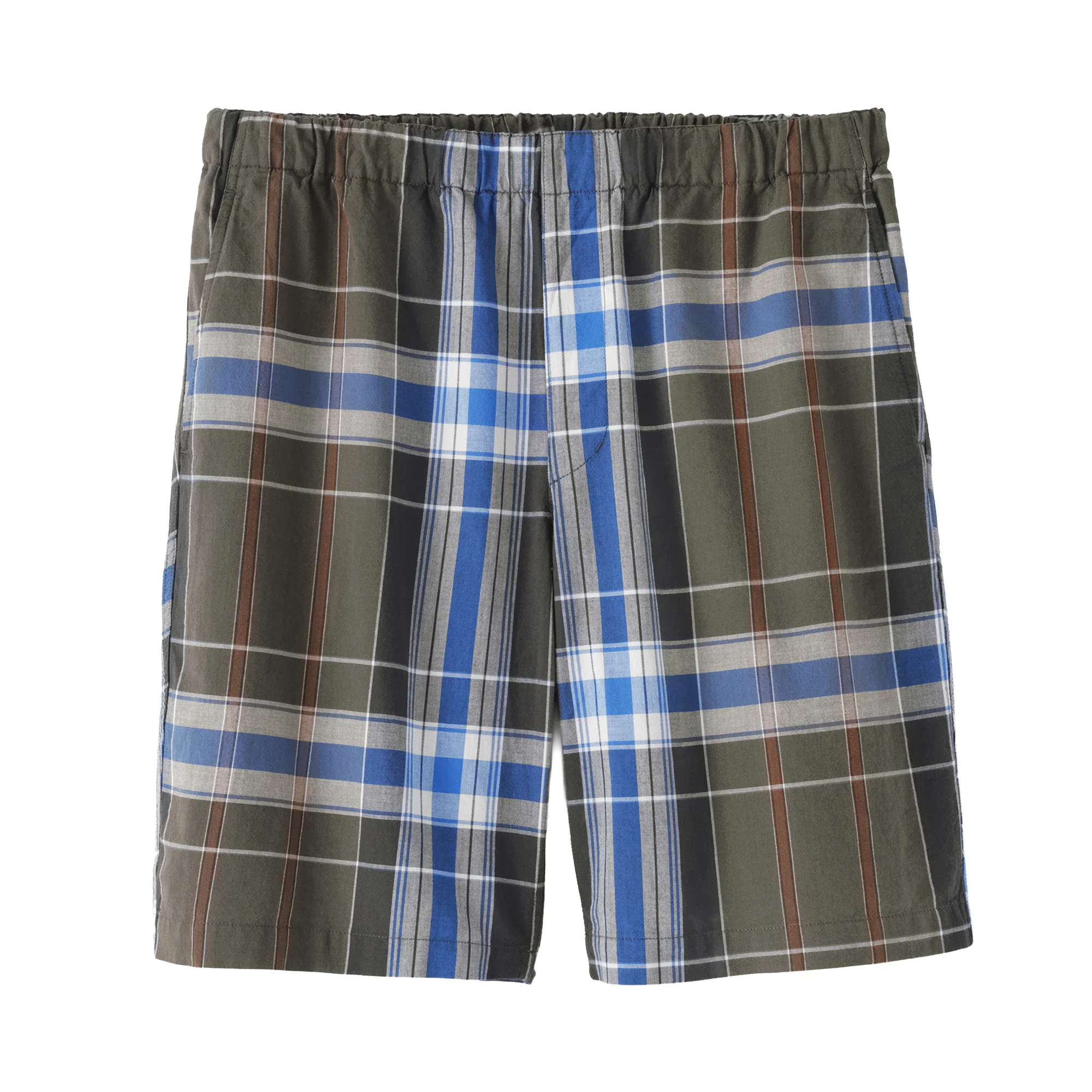 Madras Cotton Easy Shorts - Image 2