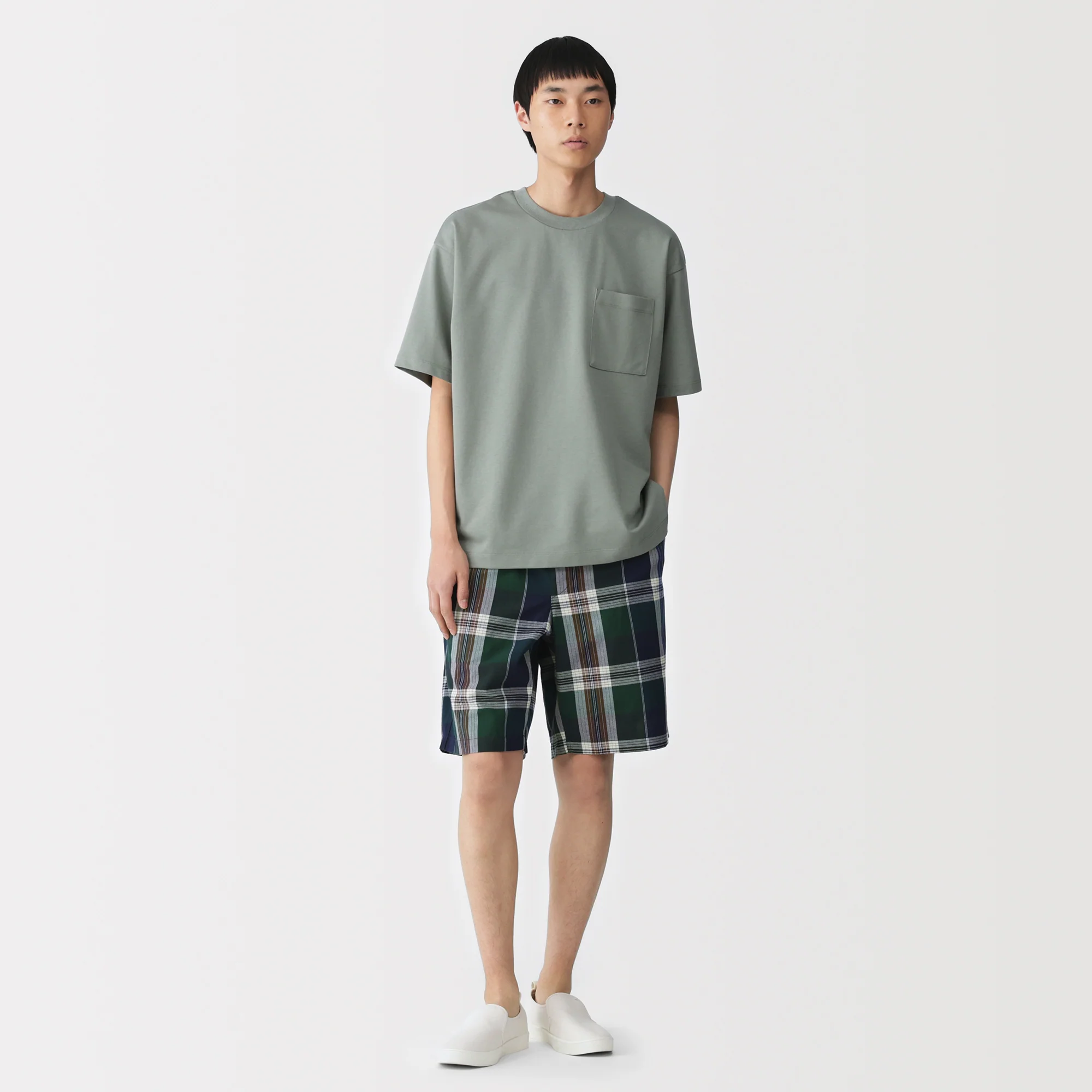 Madras Cotton Easy Shorts - Image 22