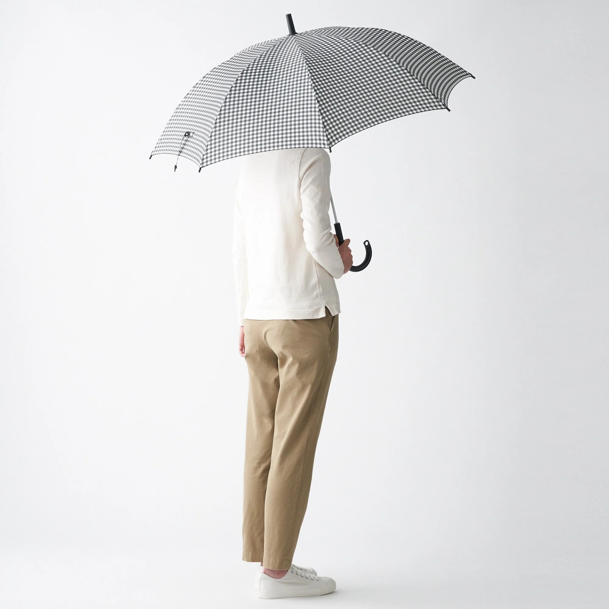 Markable Umbrella - Black Check