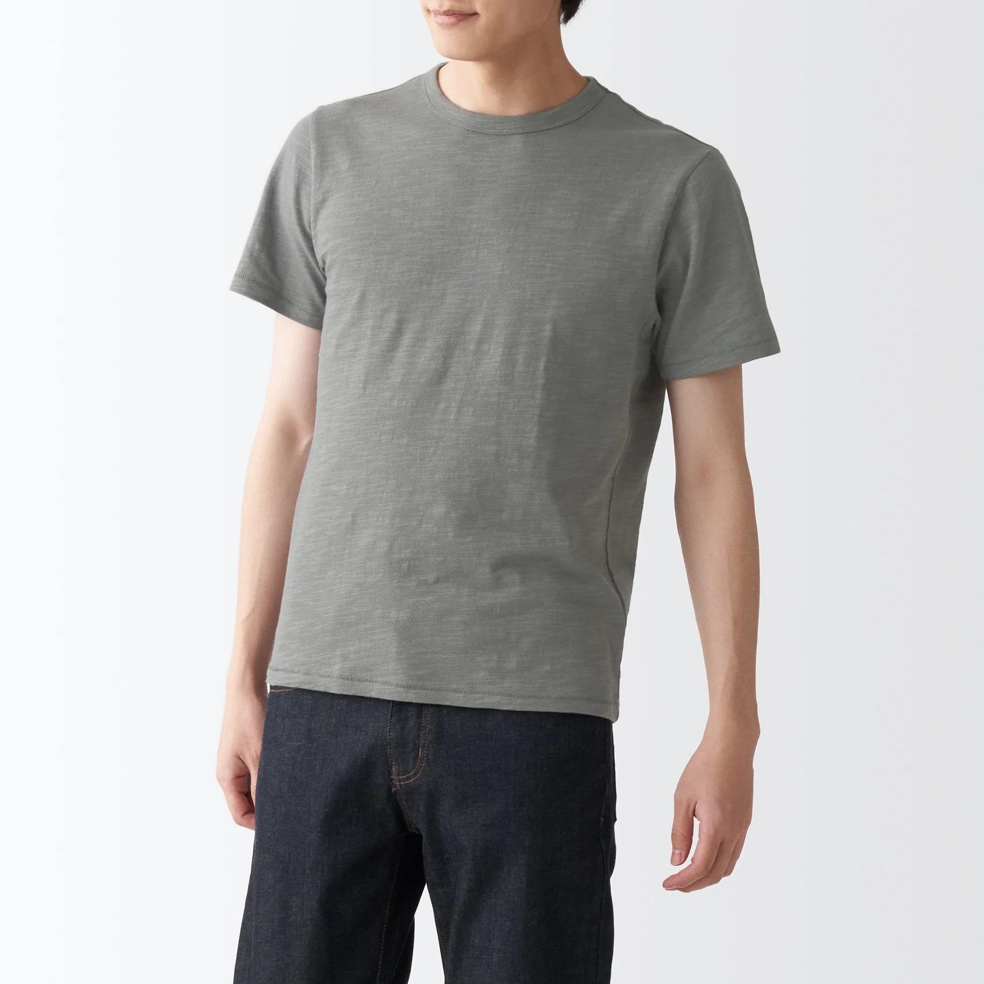 Men Slub Jersey Short Sleeve T-Shirt - Image 25