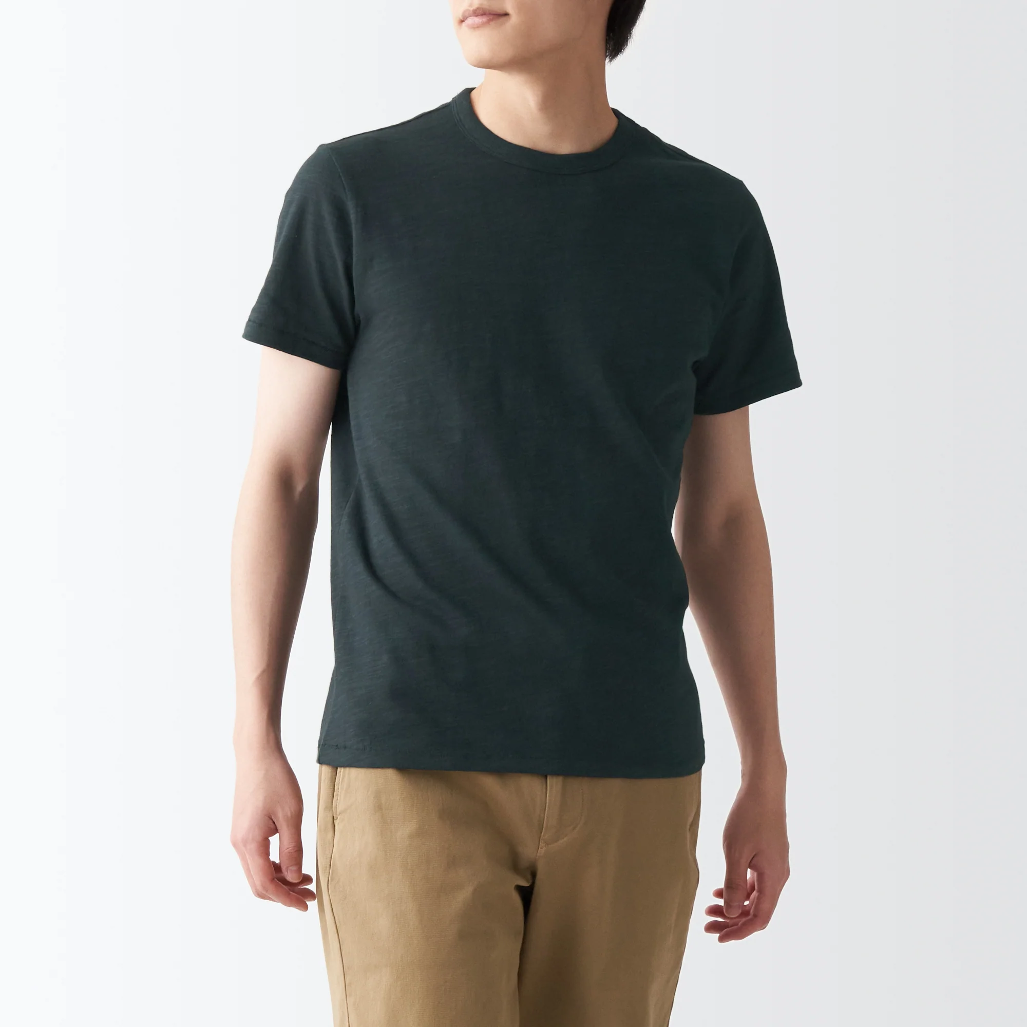 Men Slub Jersey Short Sleeve T-Shirt - Image 30