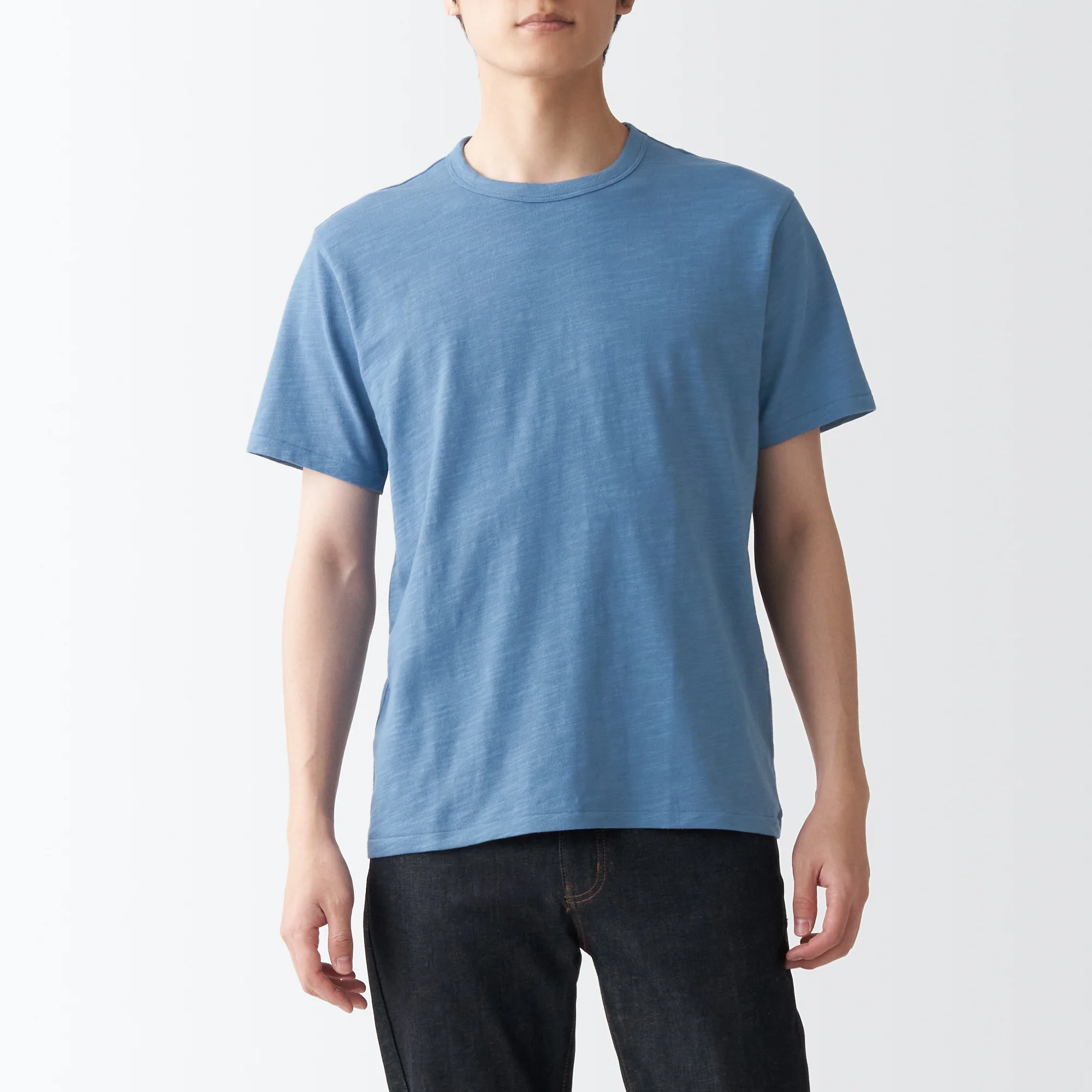 Men Slub Jersey Short Sleeve T-Shirt - Image 7