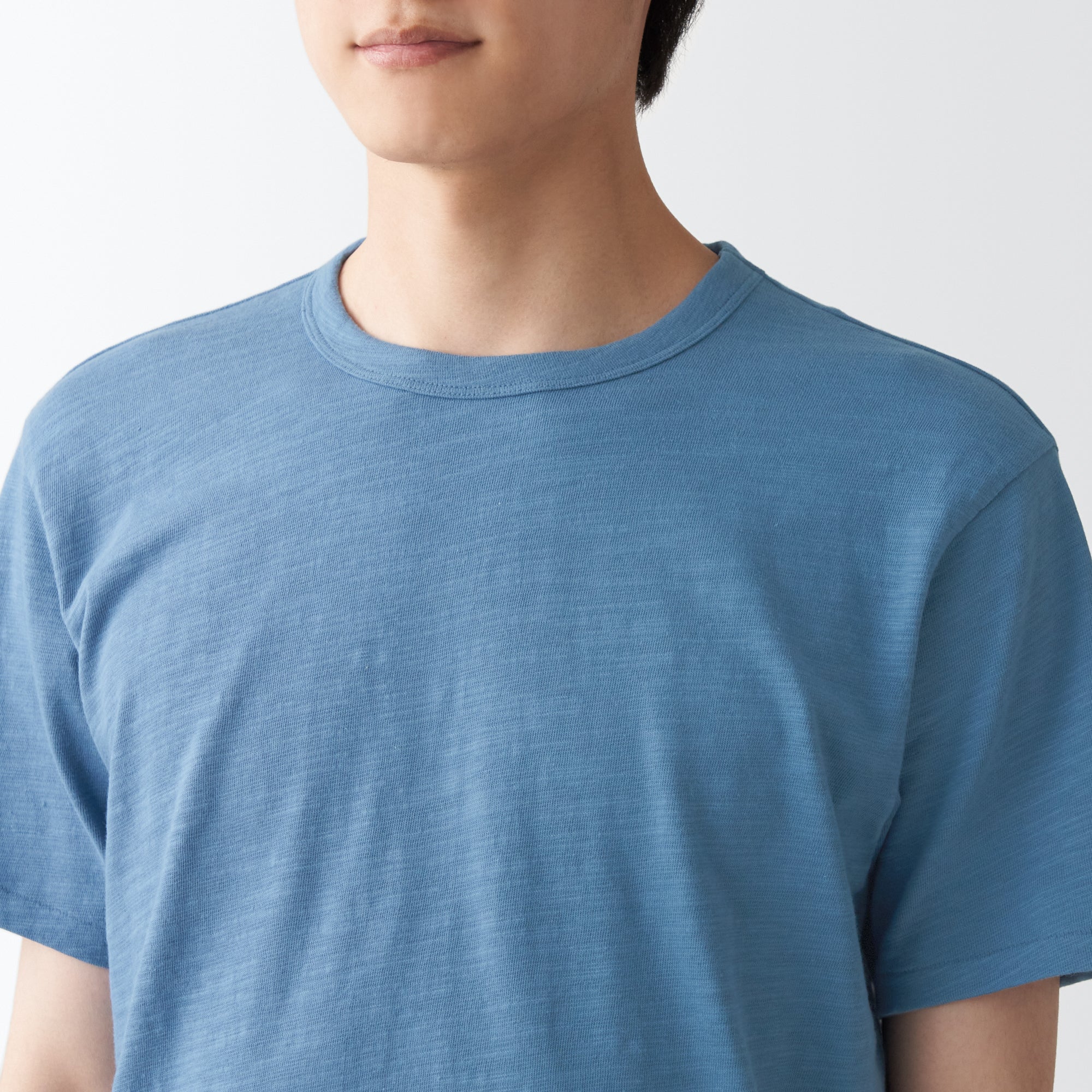 Men Slub Jersey Short Sleeve T-Shirt - Image 9