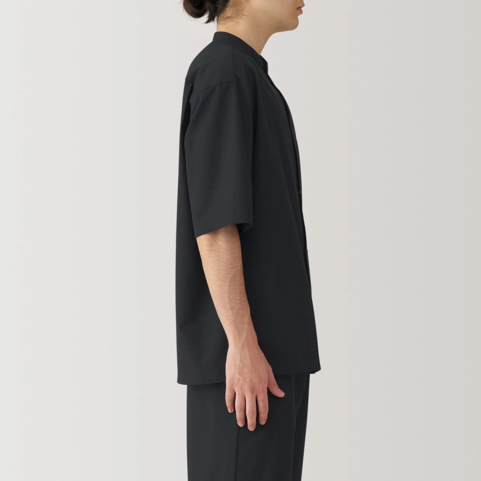 Men's Breathable Half Sleeve Collar Shirt - Image 13