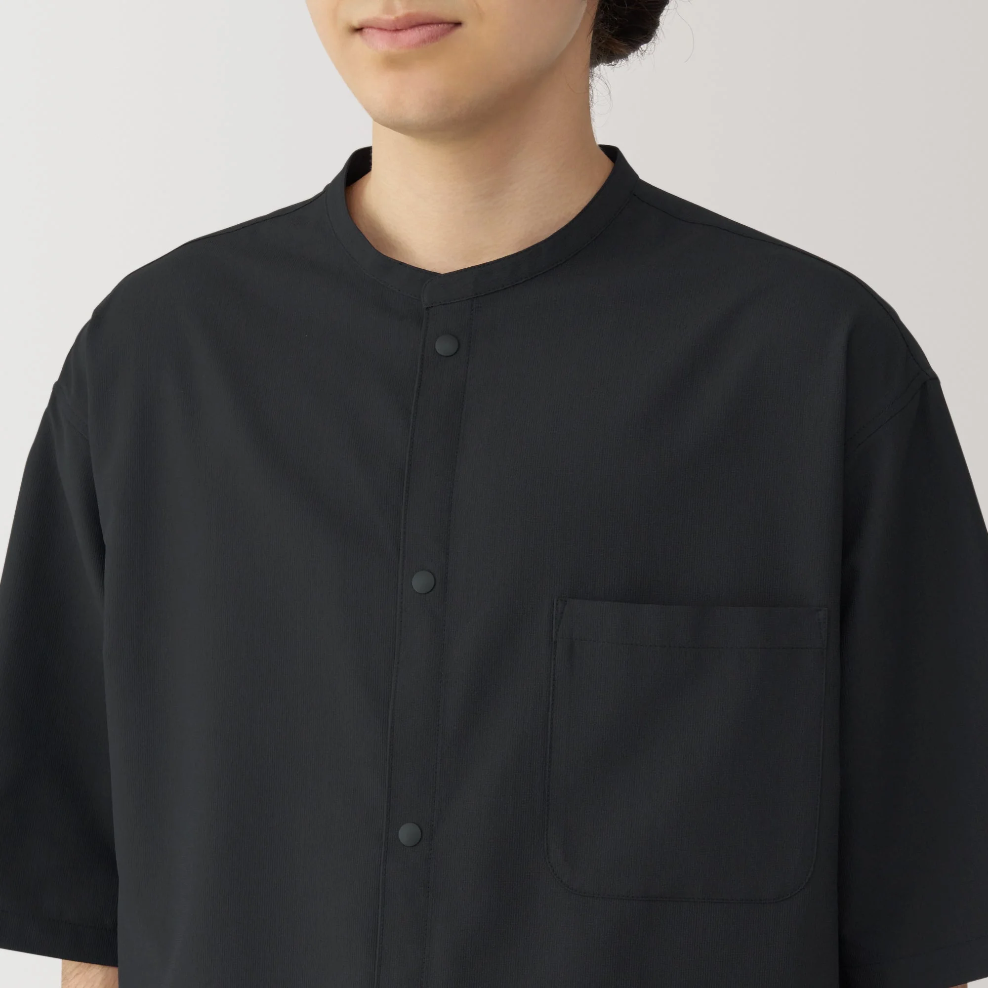 Men's Breathable Half Sleeve Collar Shirt - Image 15