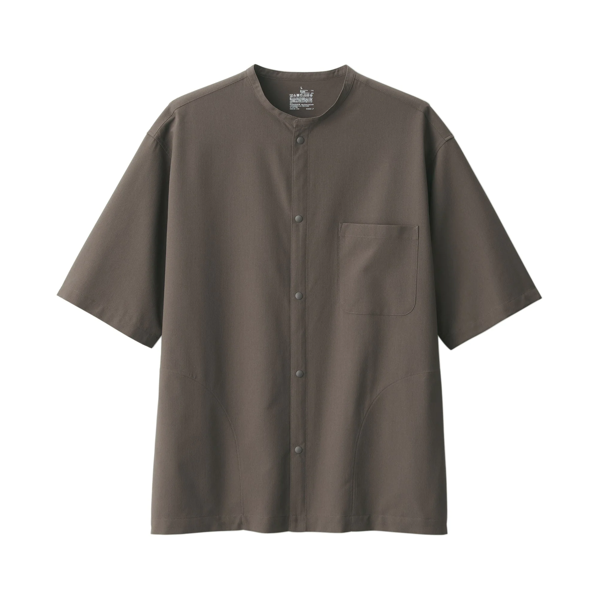 Men's Breathable Half Sleeve Collar Shirt - Image 18